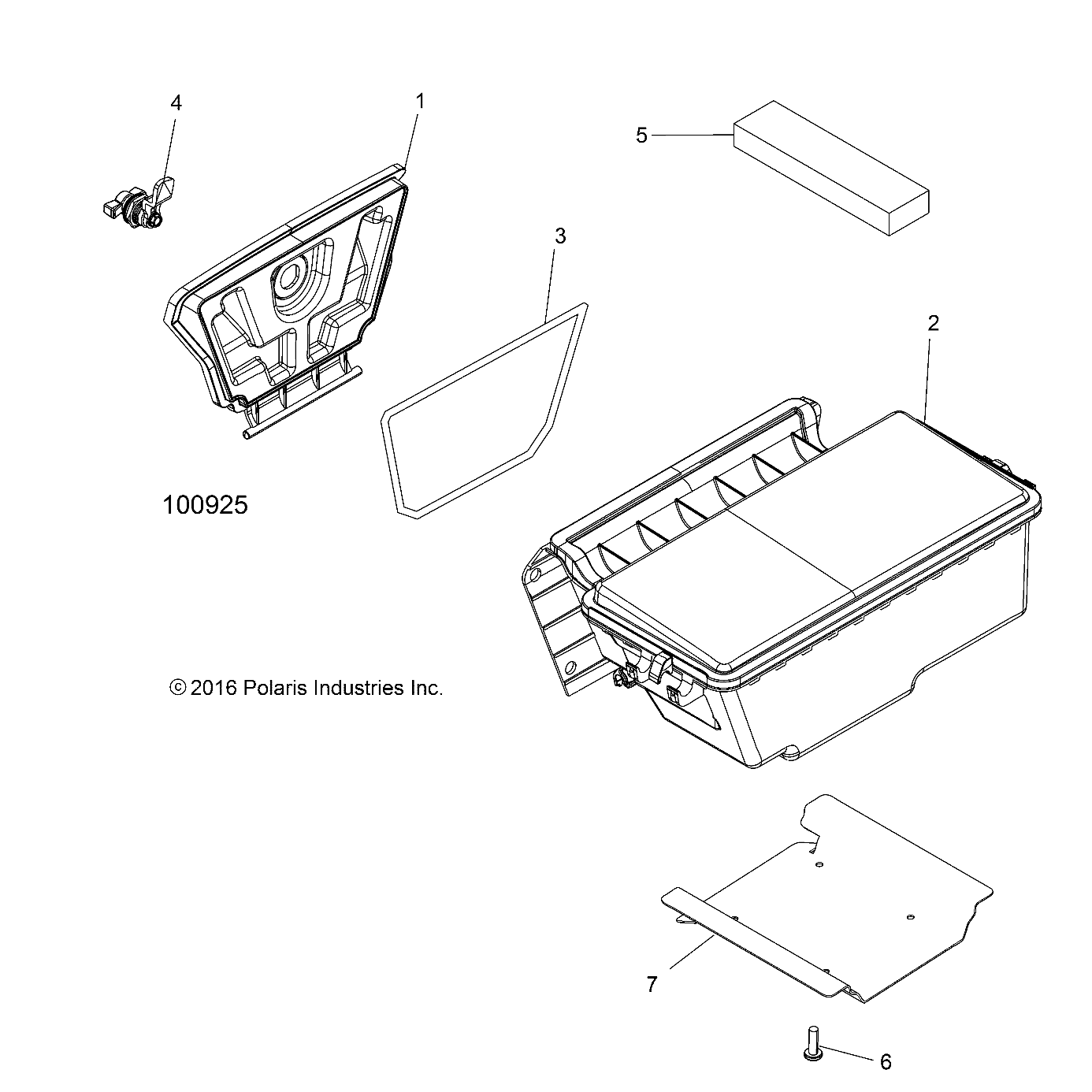 BODY, STORAGE, REAR - A17SXN85A5