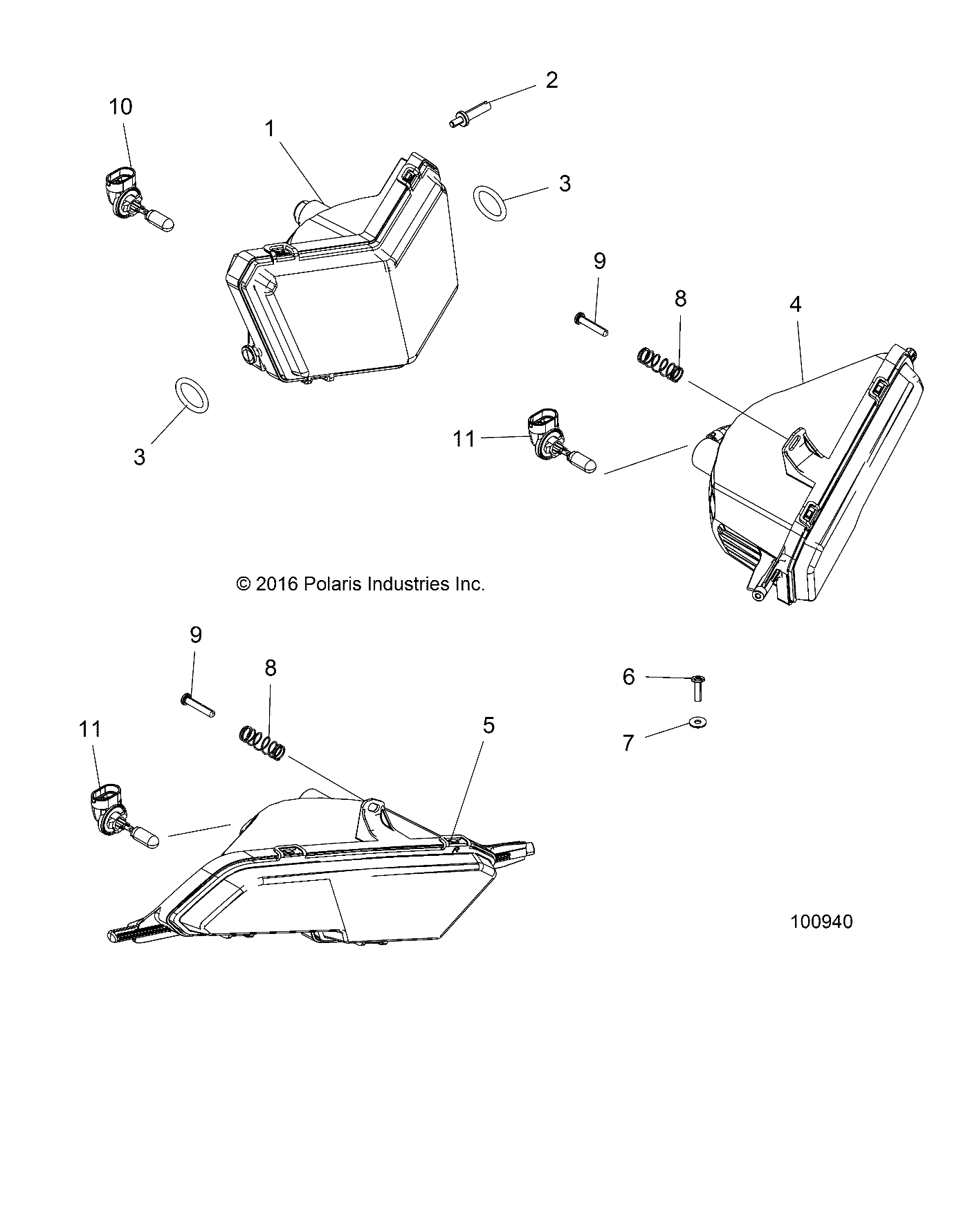 ELECTRICAL, HEADLIGHTS - A17SXE95NL (100940)