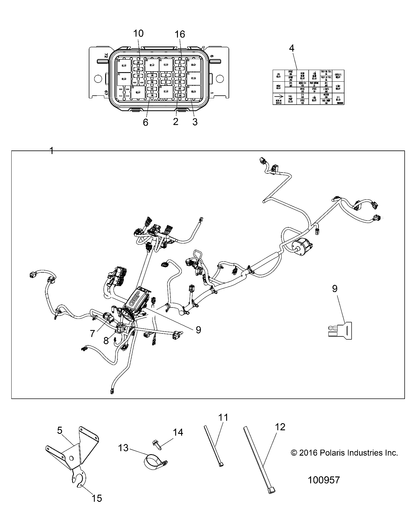 ELECTRICAL, HARNESS - A17SEA57F1/SEE57F1/F2/FL