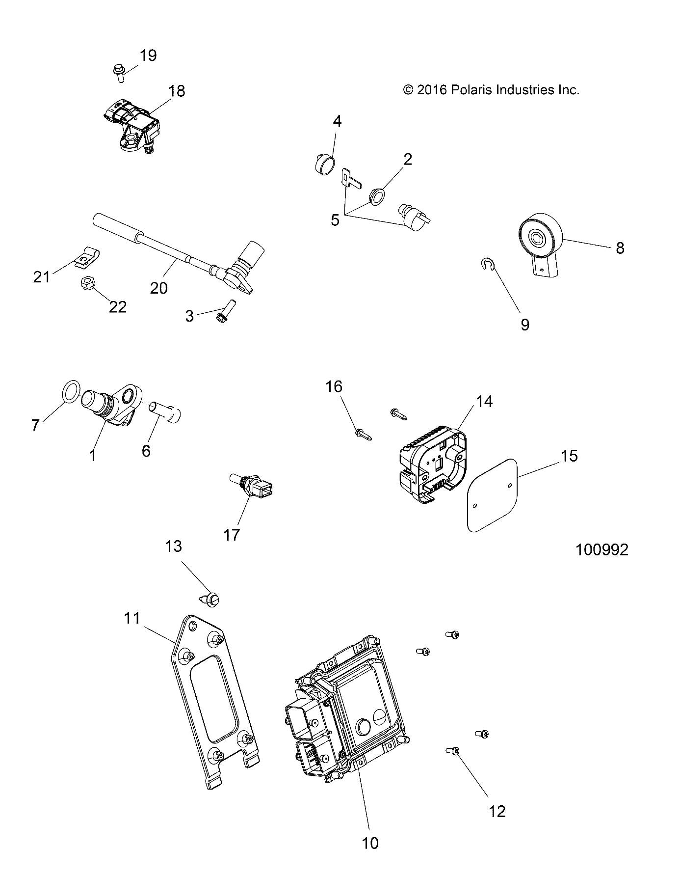 ELECTRICAL, SWITCHES, SENSORS and ECM - A17SWE57N1