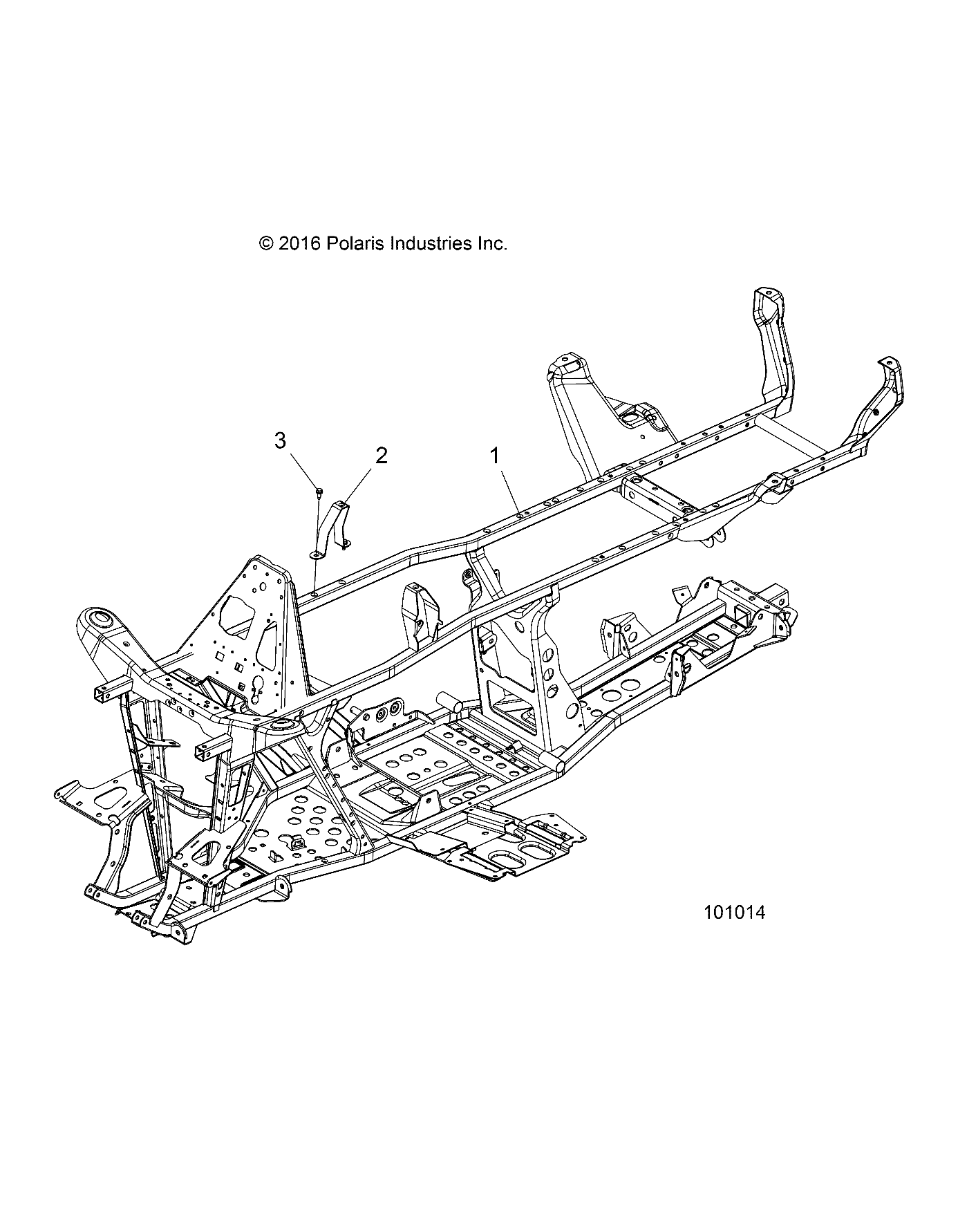 CHASSIS, FRAME - A19SDS57P5 (101014)