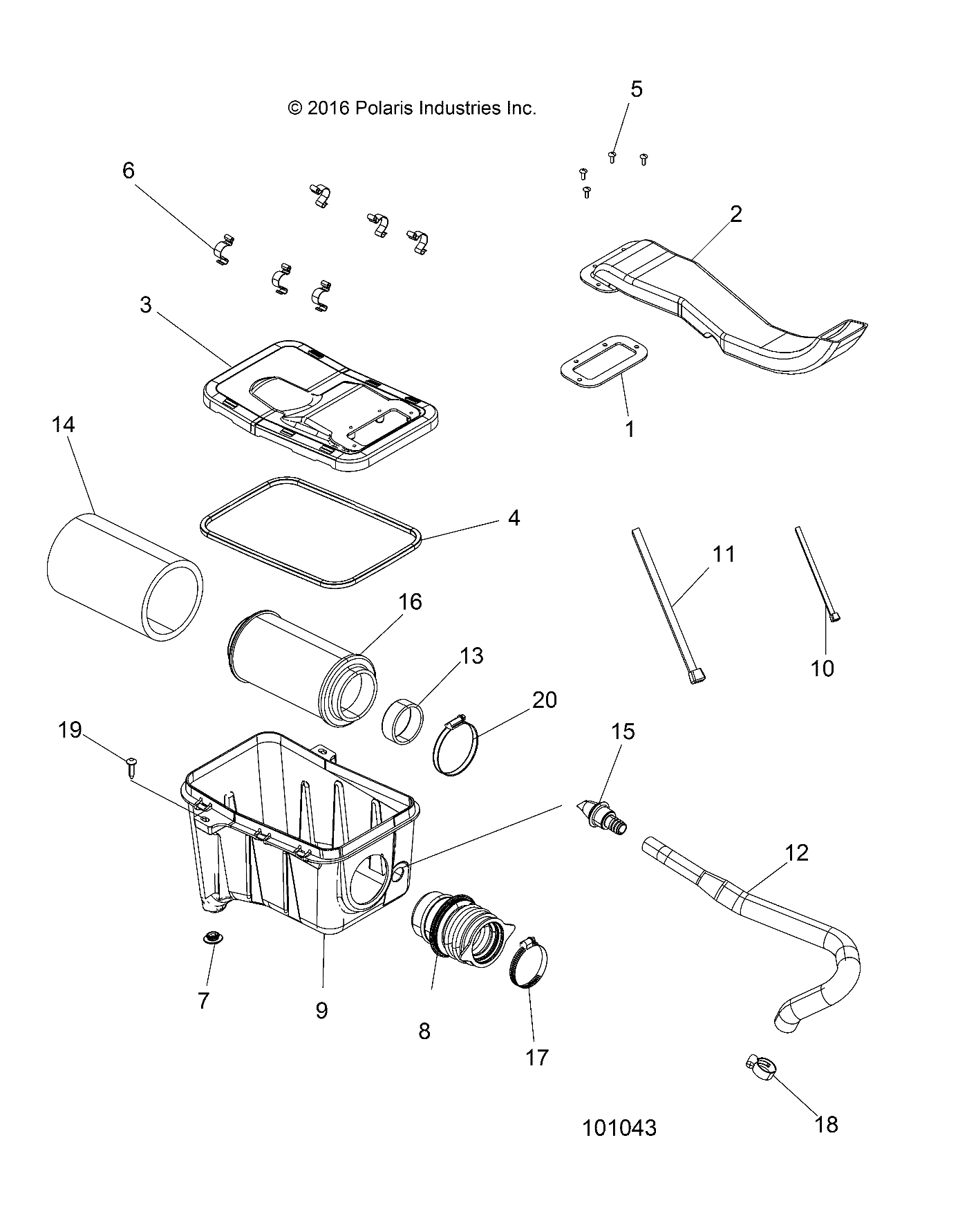 ENGINE, AIR INTAKE SYSTEM - A18SDA57B7/L7/E57B5/D57LU