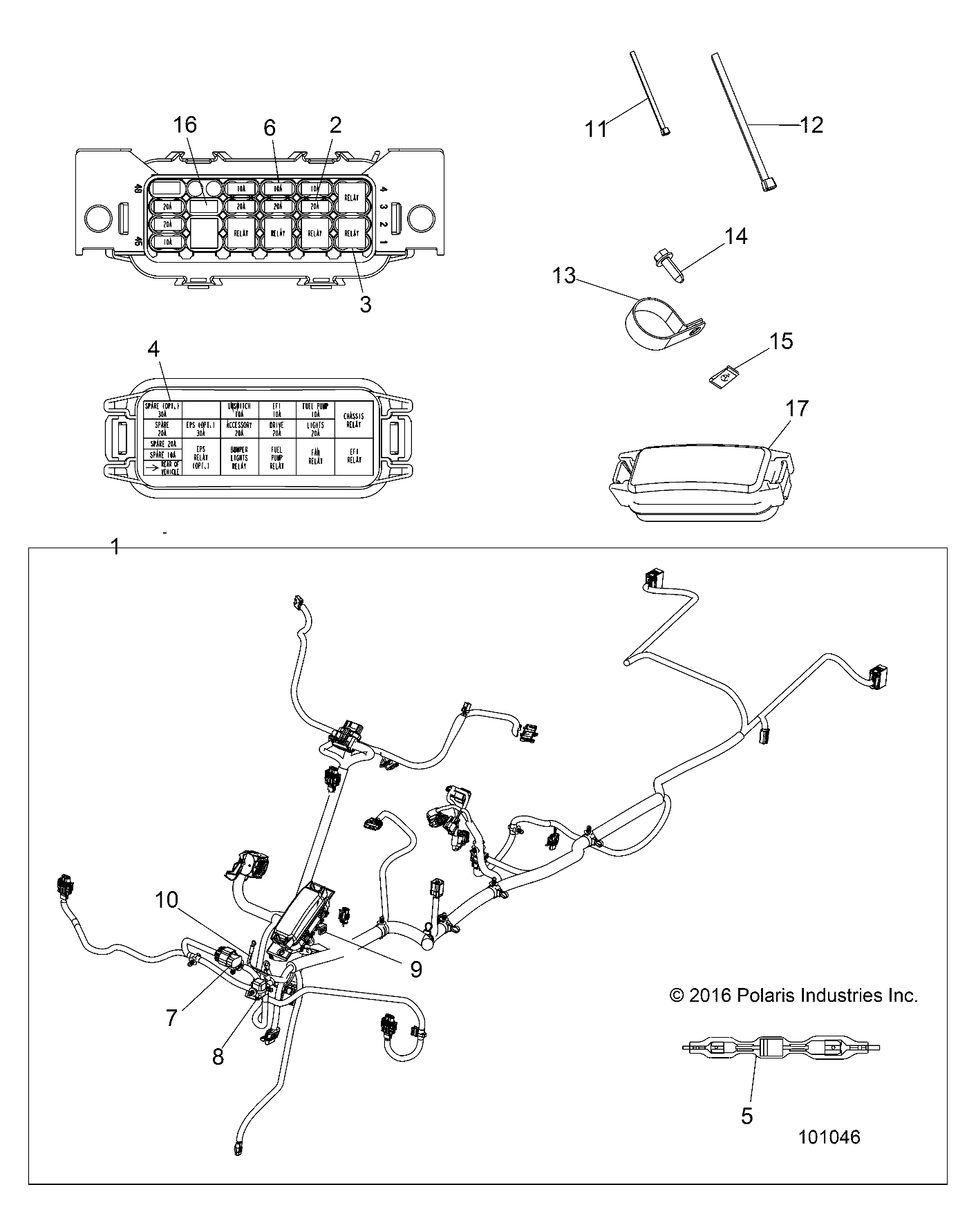 ELECTRICAL, HARNESS - A17SDA57A1/L2/E57A2