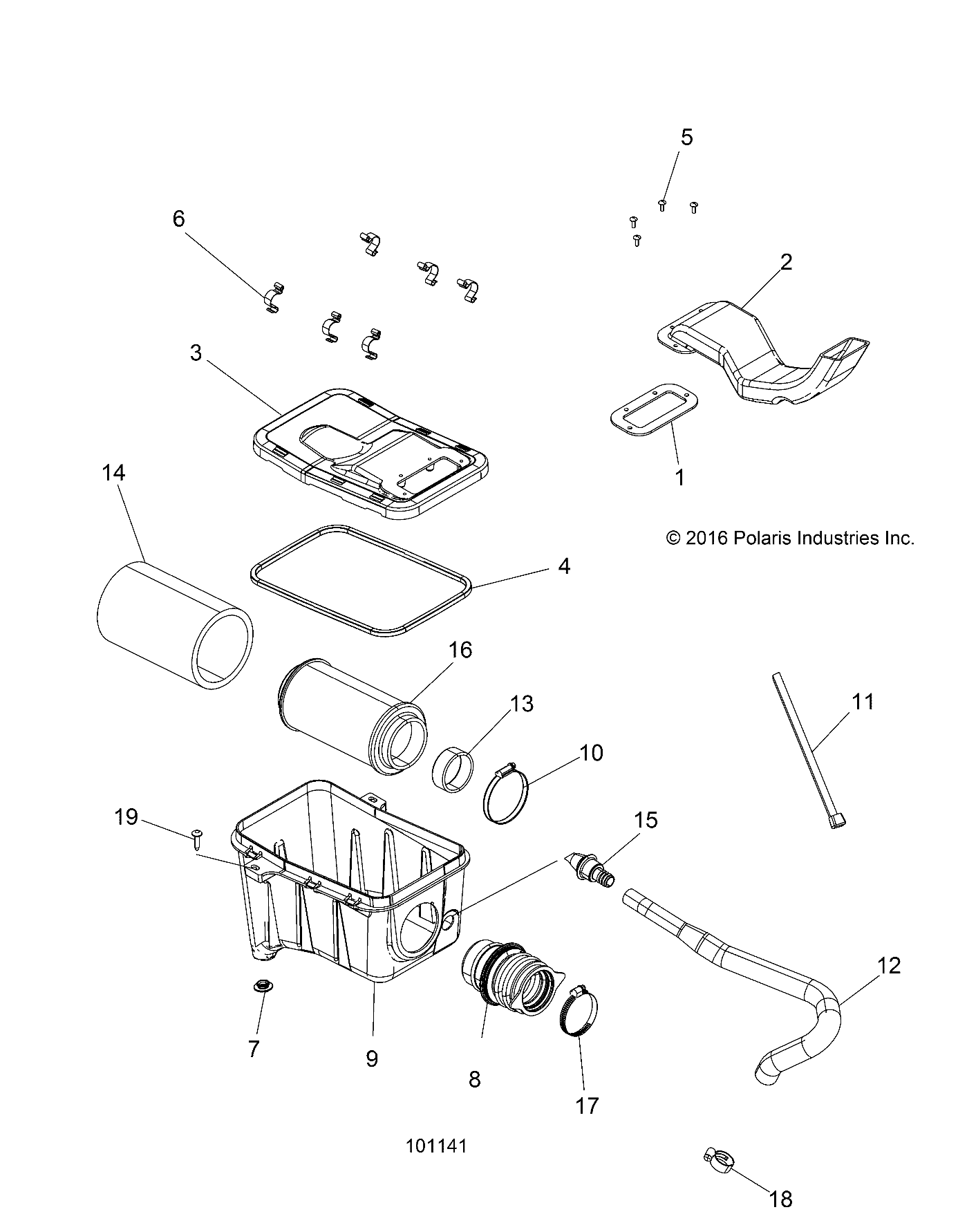 ENGINE, AIR INTAKE SYSTEM - A17SAH50A5