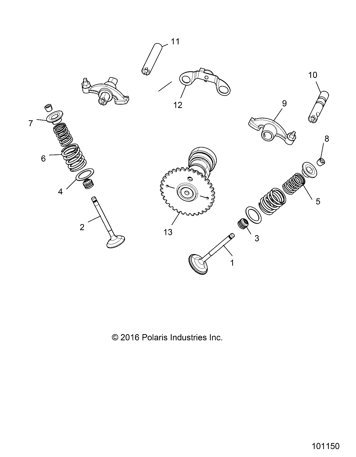 ENGINE, VALVE TIMING MECHANISM - R25HZA15D5 (101150)