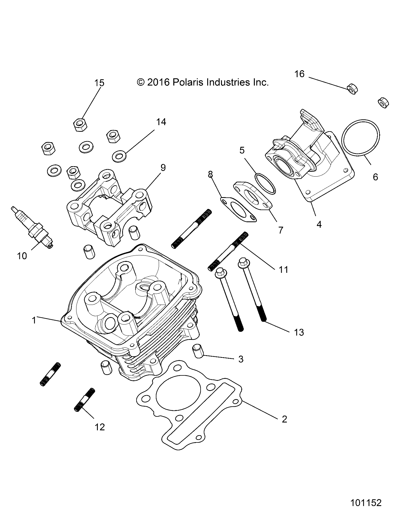 ENGINE, CYLINDER HEAD ASM. - A17HAA15A7/B7