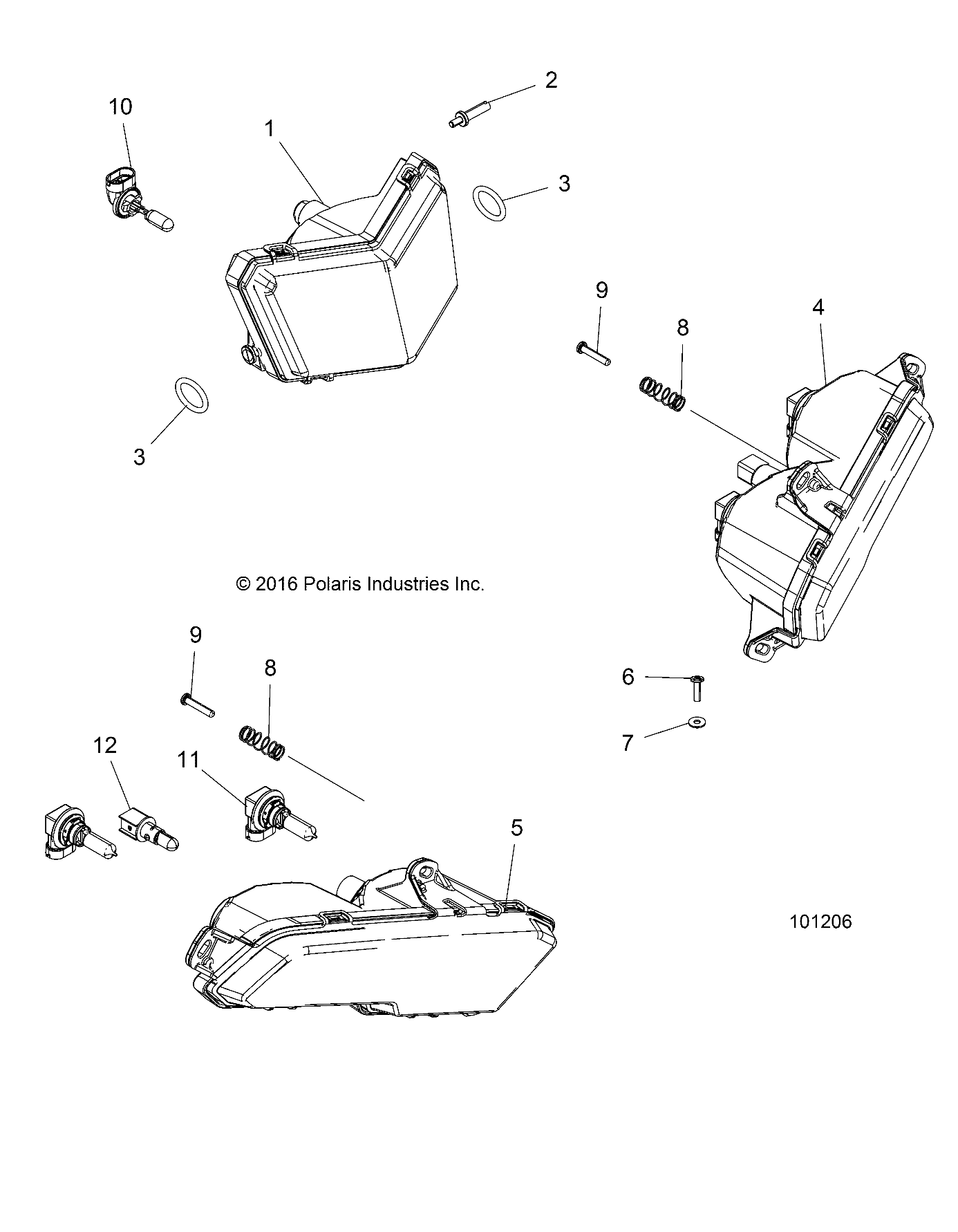 ELECTRICAL, HEADLIGHTS - A17SXE95FL (101206)