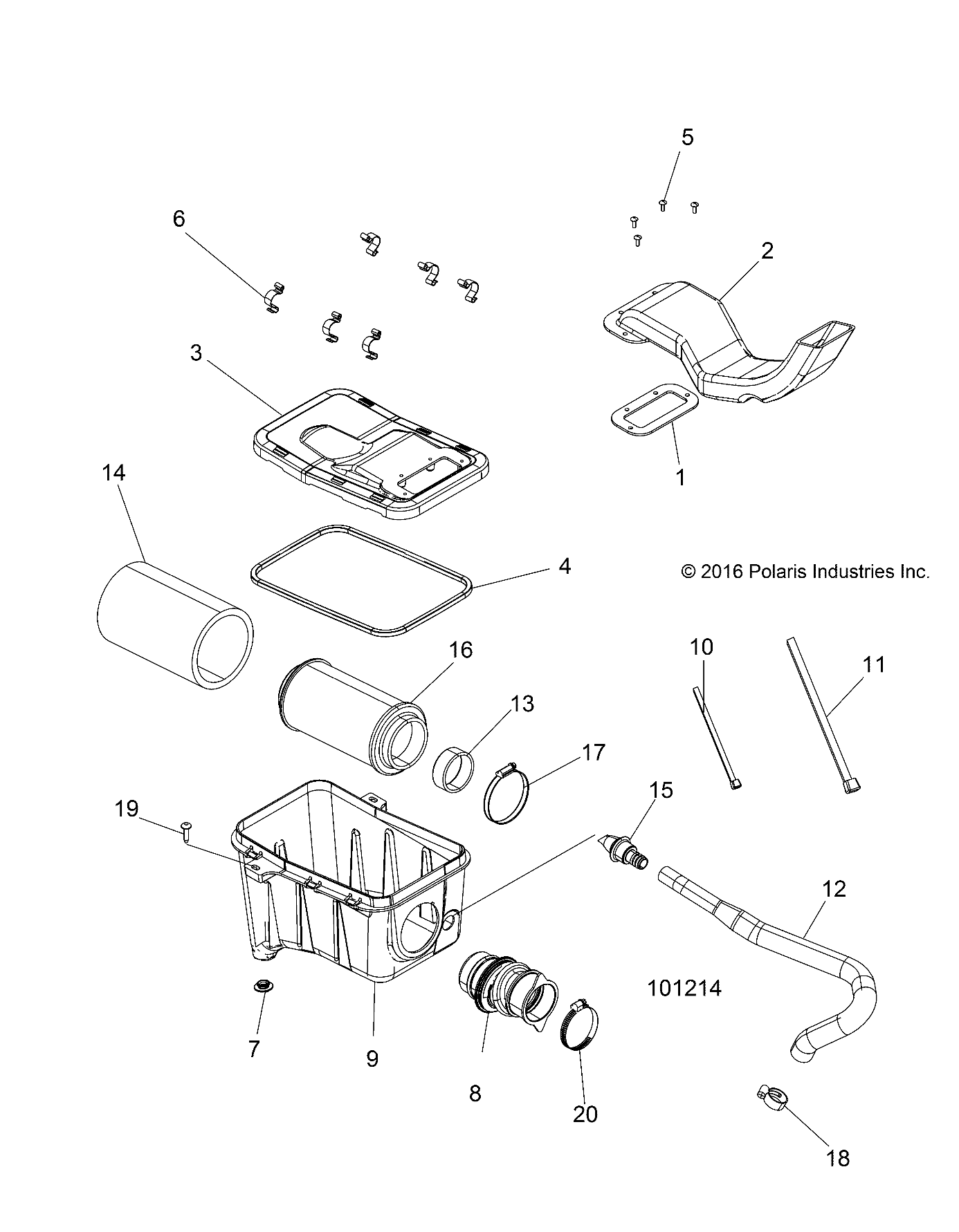 ENGINE, AIR INTAKE SYSTEM - A17SES57C1/C2/C7/CL/E1/E2/E7/EL/SET57C1/C2/E1/E2