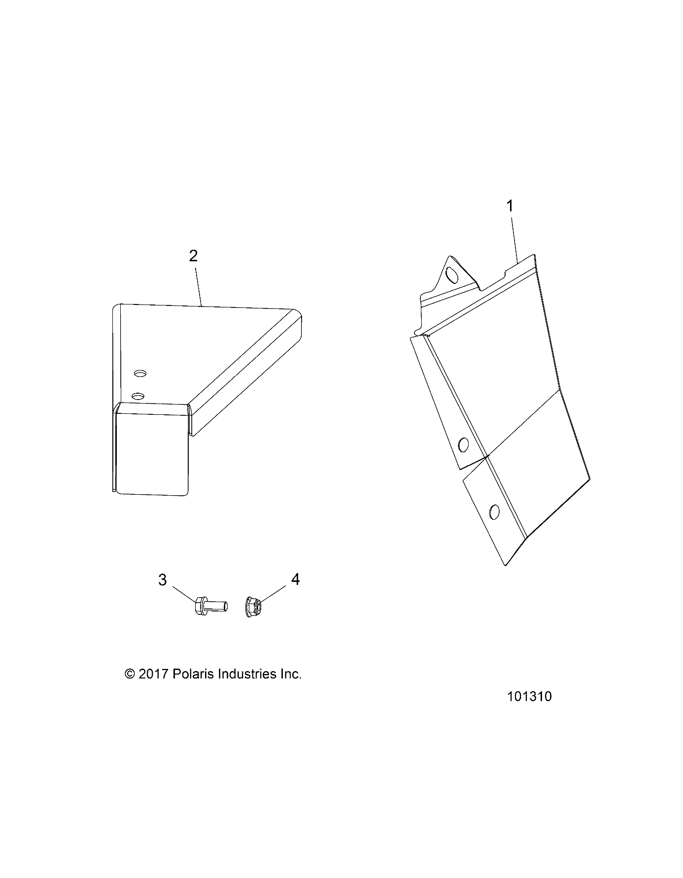 BODY, HEAT SHIELDS - A17SXM95AM