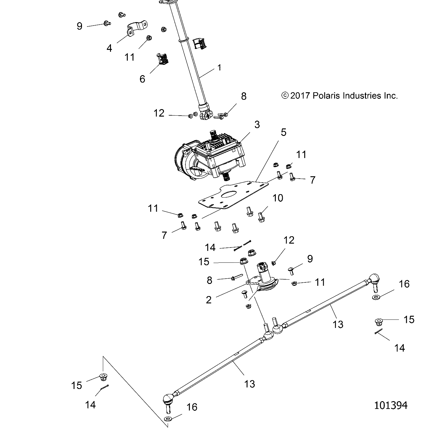 STEERING, EPS - A16SHS57CM (101394)