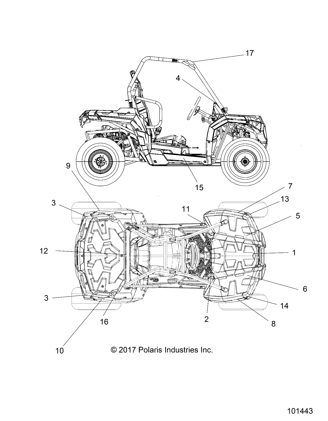 BODY, DECALS - A20HAB15A2 (101443)