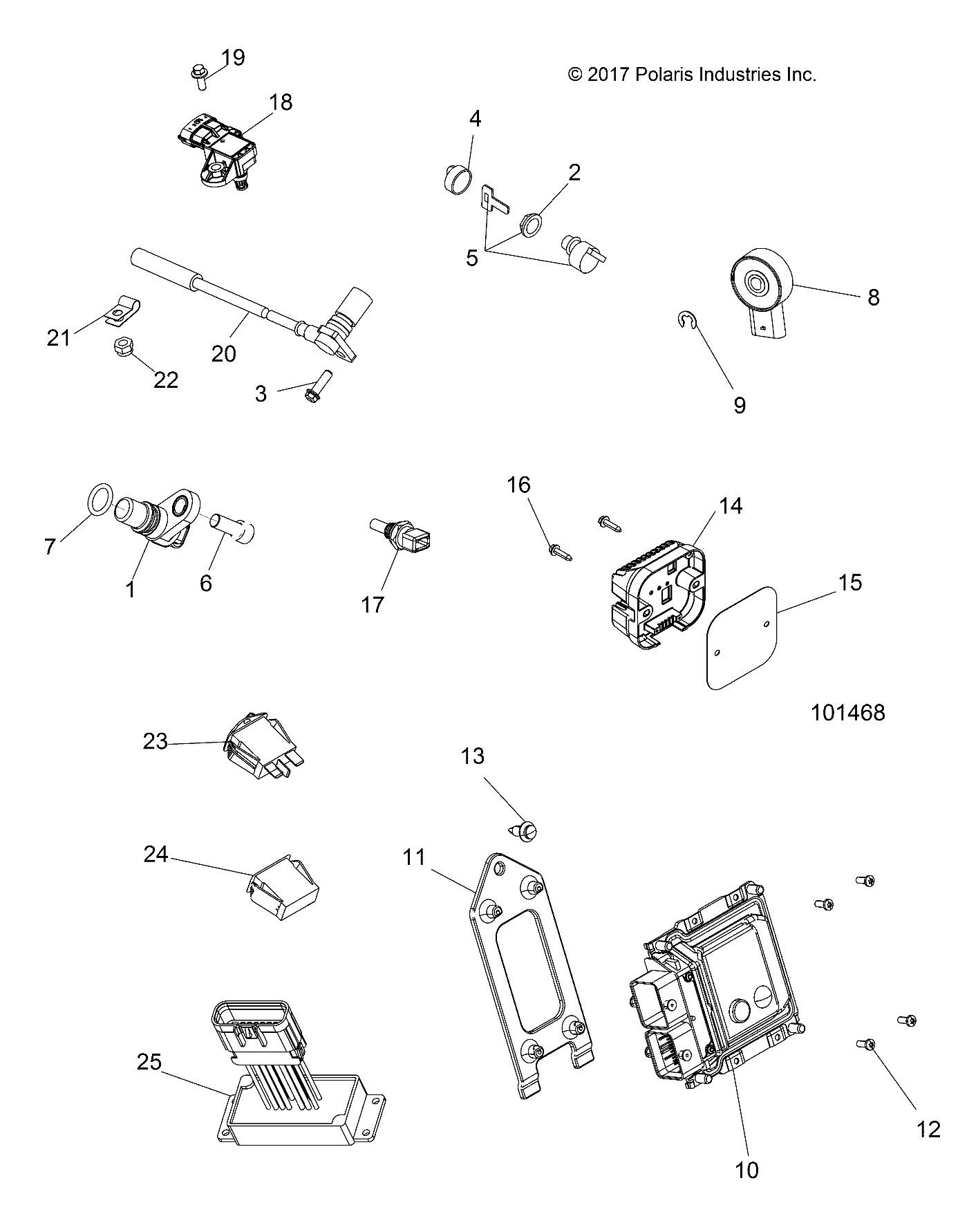 ELECTRICAL, SWITCHES, SENSORS and ECM - A18SWE57F1