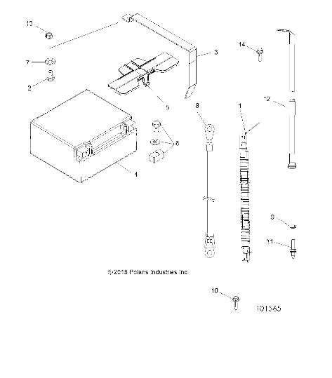 ELECTRICAL, BATTERY - A20SXZ85AF/AP/CAF/CAP (101565)