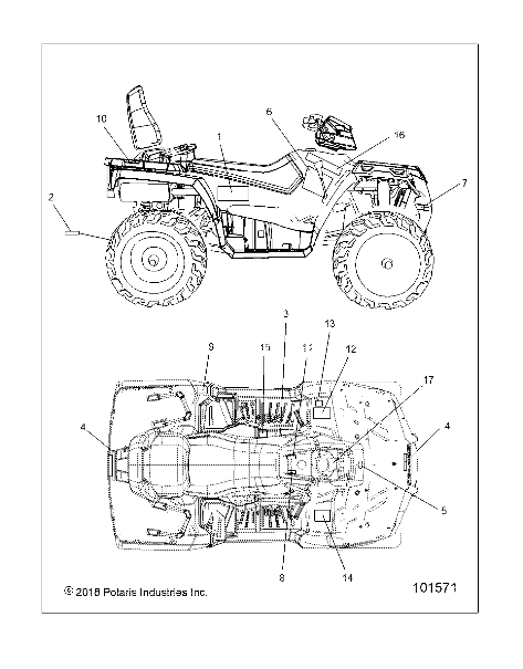 BODY, DECALS - A19SJE57BH (101571)