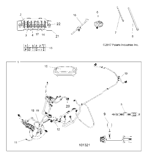 ELECTRICAL, HARNESS - A19SXA85B1/B4/SXE85BC/B9/ZBJ (101577)