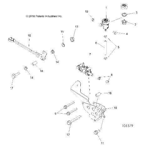 BRAKES, BRAKE PEDAL and MASTER CYLINDER - A19SVA85BG (101579)