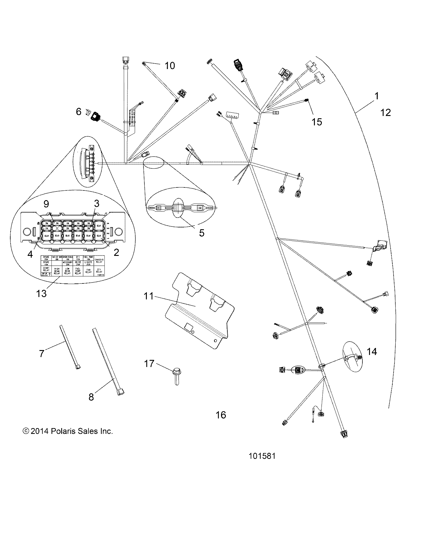 ELECTRICAL, HARNESS - A19SVA85BG (101581)