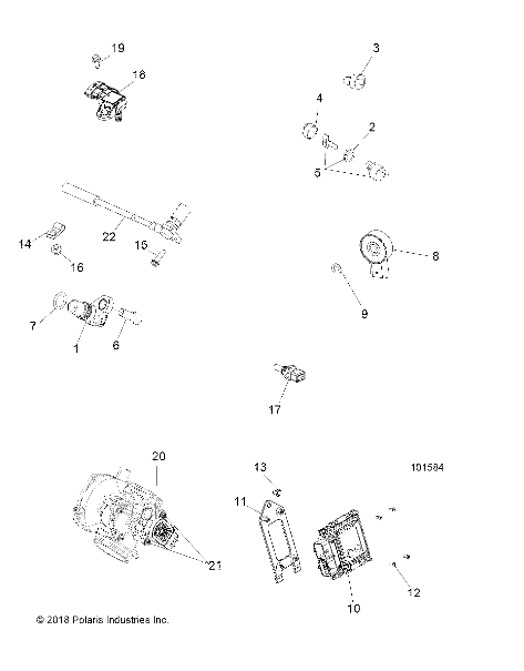 ELECTRICAL, SWITCHES, SENSORS and ECM - A19SEA50B1/B7/SEE50B7/B3/SEG50B4