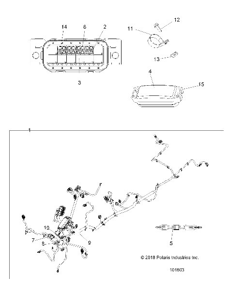 ELECTRICAL, HARNESS - A19SUE57D5 (101603)