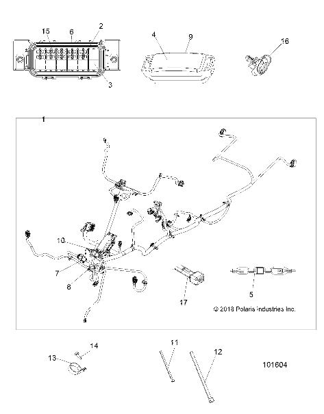 ELECTRICAL, MAIN WIRE HARNESS - A19SAA50D5