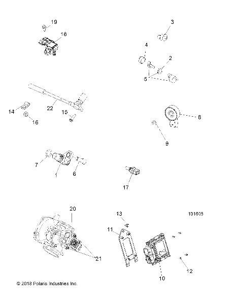 ELECTRICAL, SWITCHES, SENSORS and ECM - A19SAA50D5