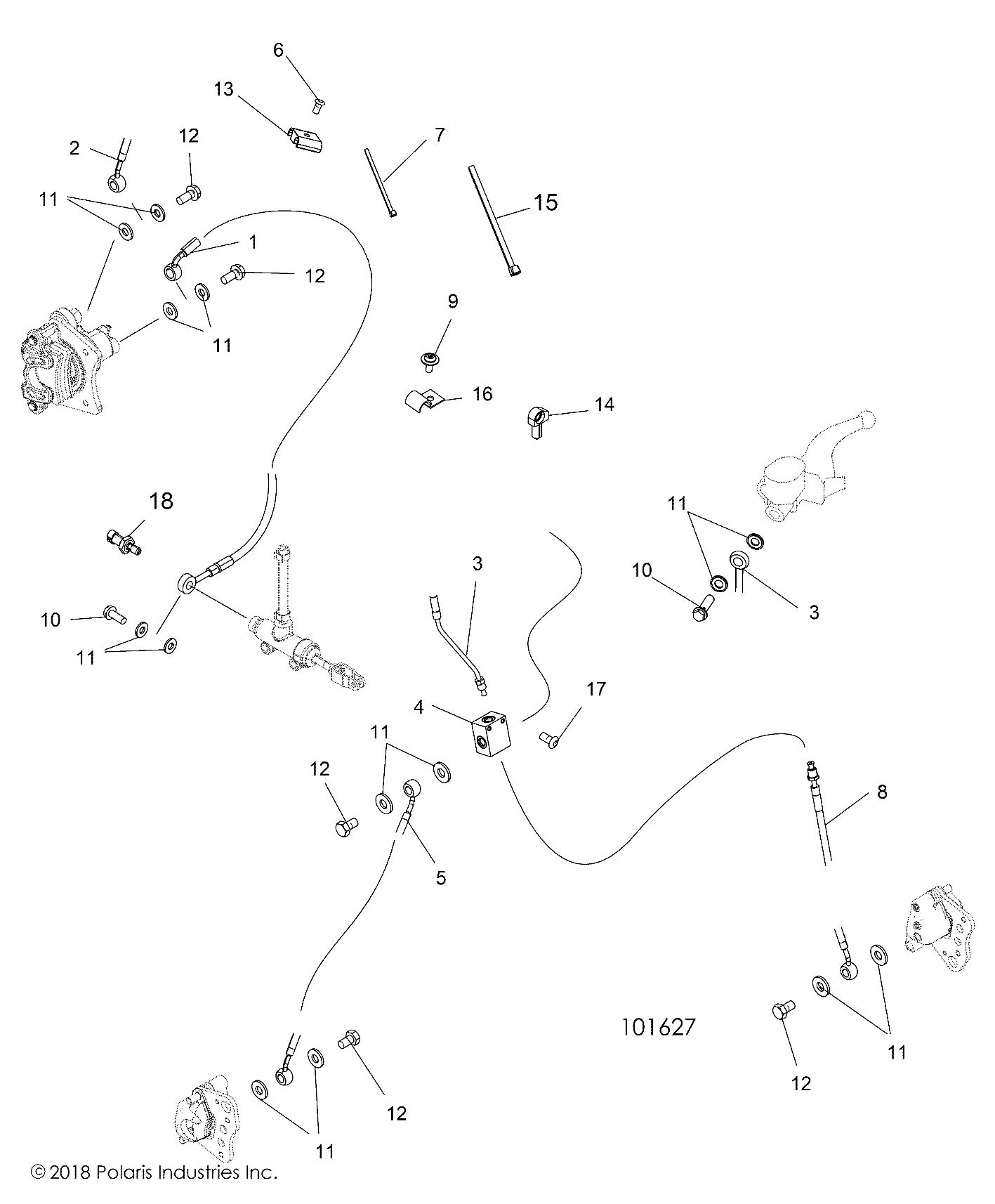 BRAKES, BRAKE LINES - A19SEF57D5