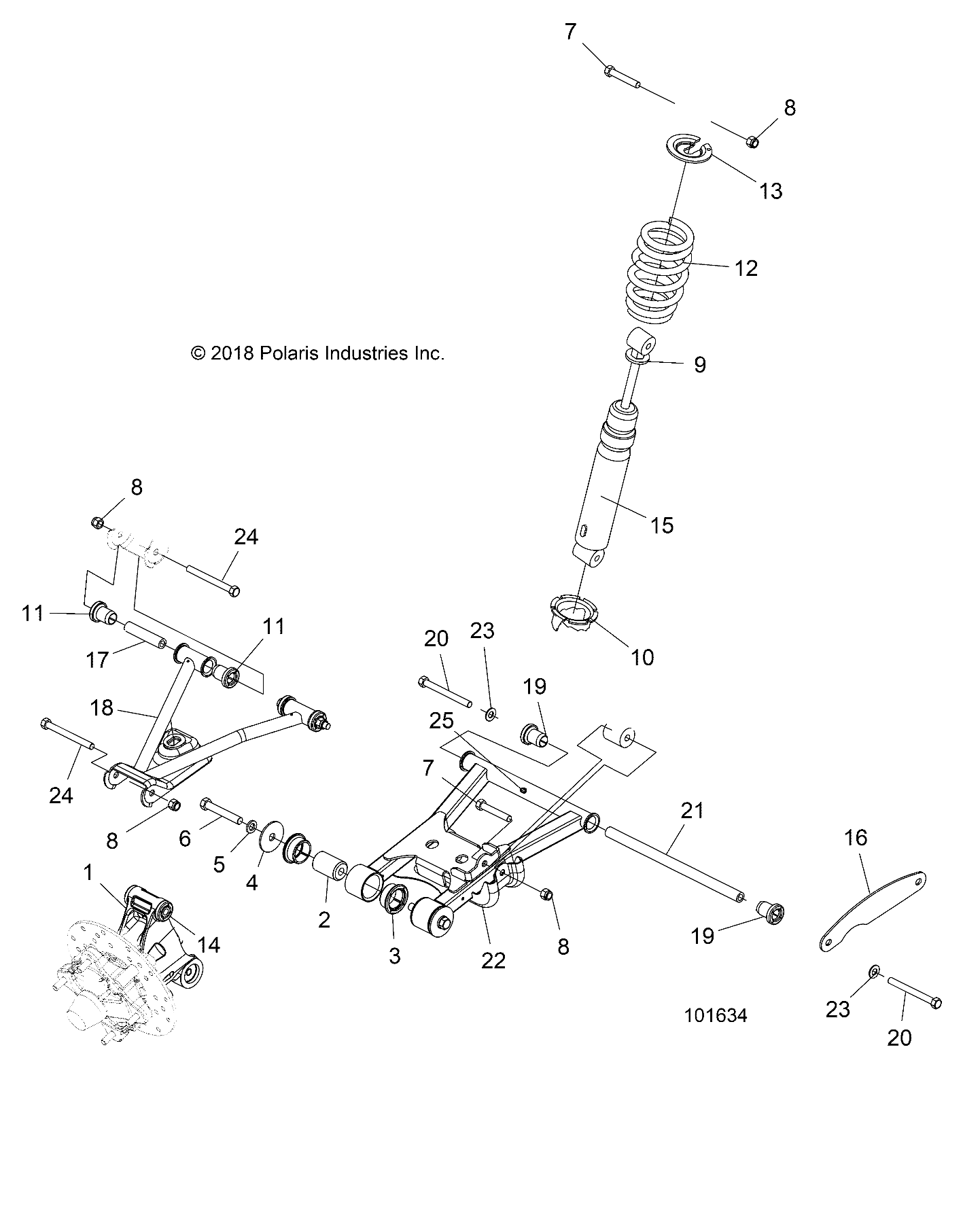 SUSPENSION, REAR - A20S6E57F1/FL