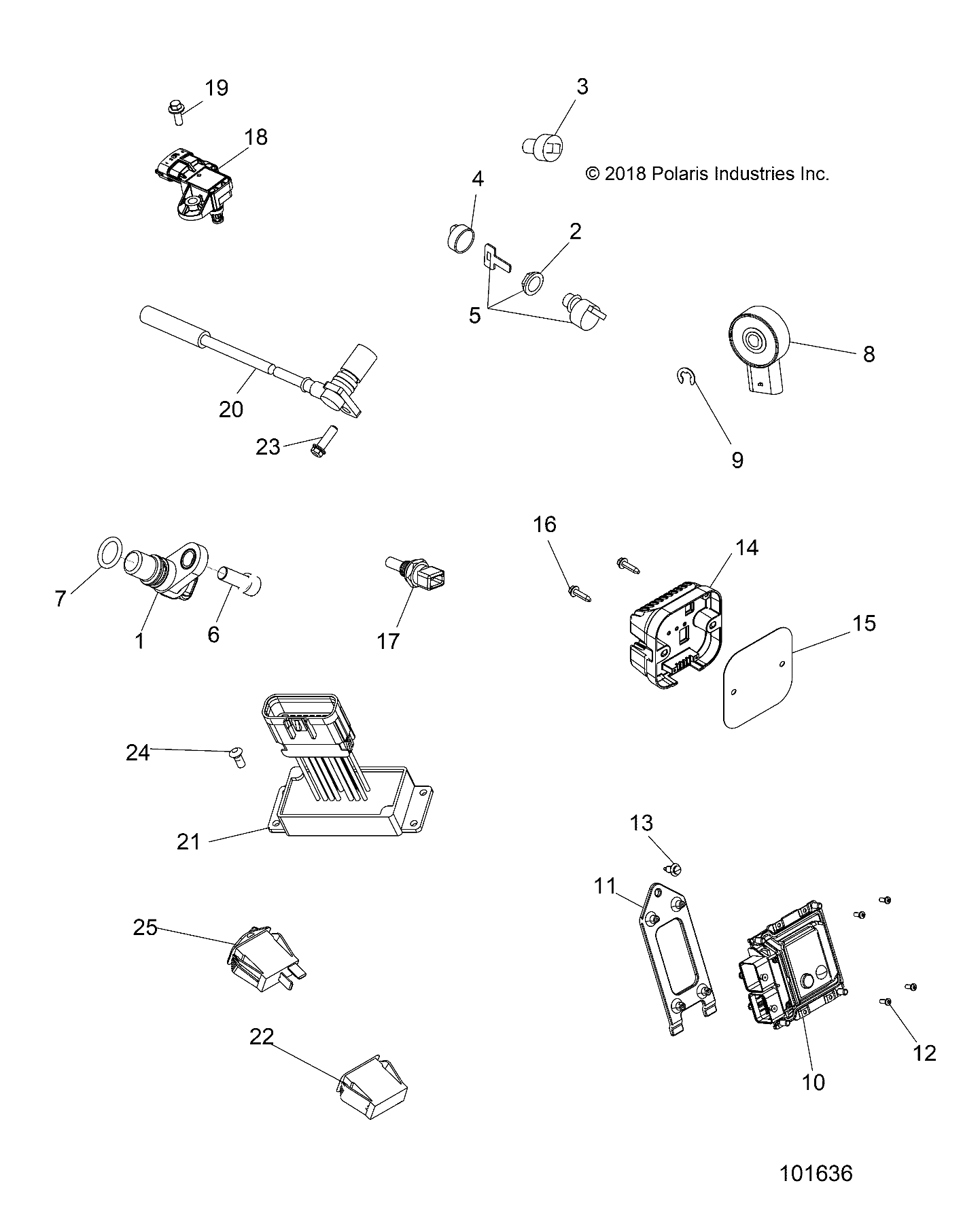 ELECTRICAL, SWITCHES, SENSORS and ECM - A19SEP57C1/SES57C1/2/5/K/SET57C1/2/SEF57C2