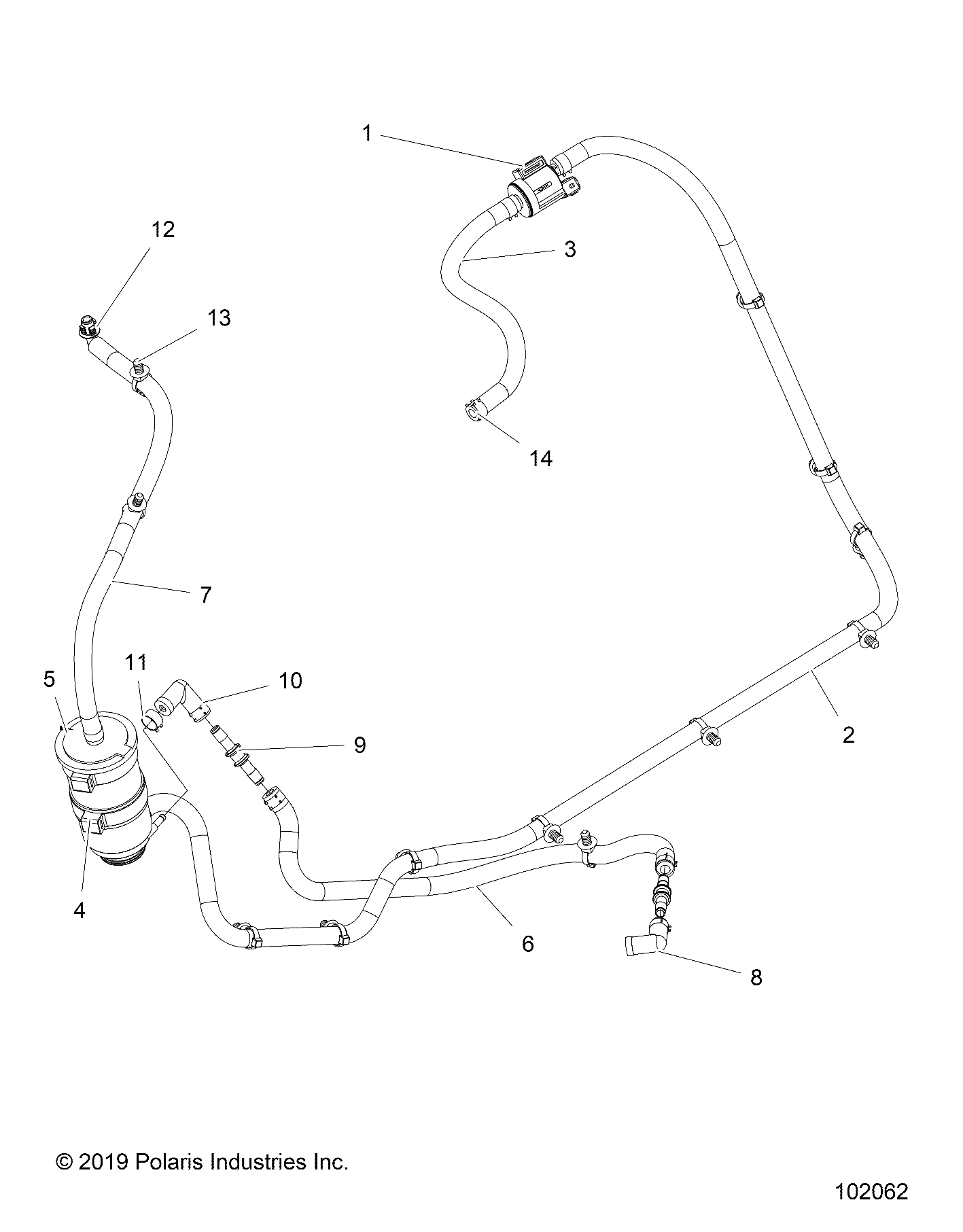 BODY, FUEL TANK EVAP - A22HZB15B1/B2 (102062)