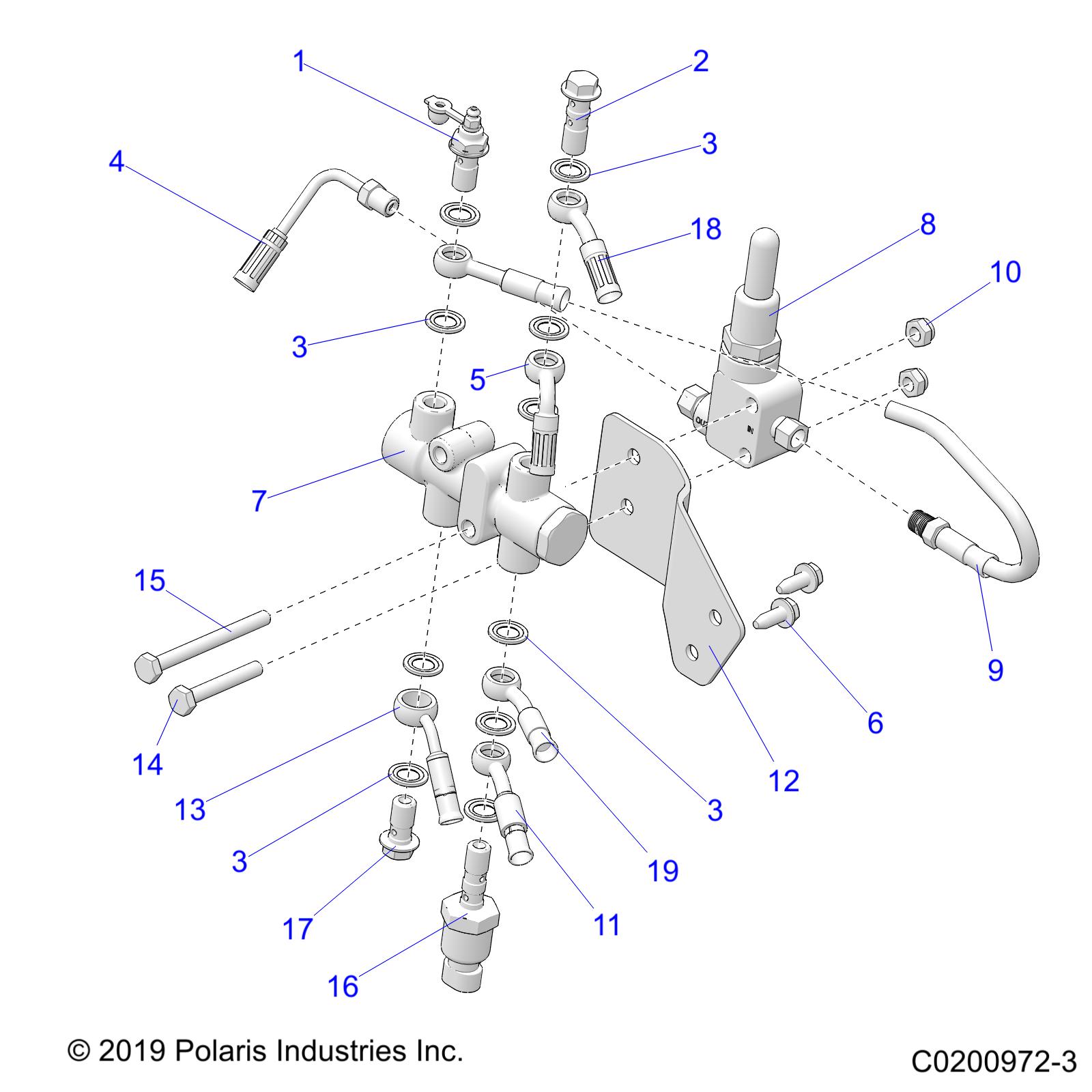 BRAKES, VALVE SYSTEM - A20SDE57K5 (C0200972-3)