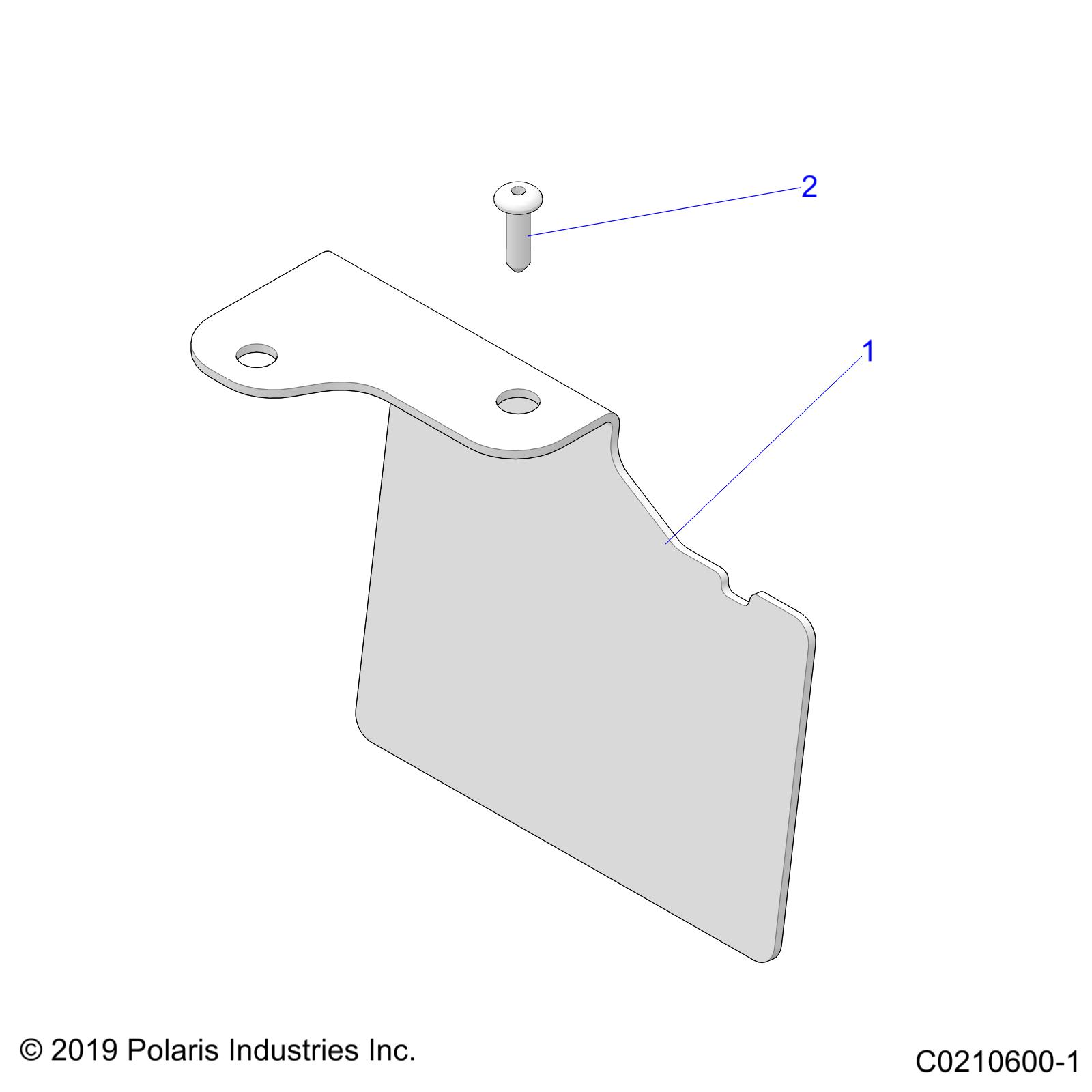 CHASSIS, VIN, PLATE - A24SYE95PL (C0210600-1)