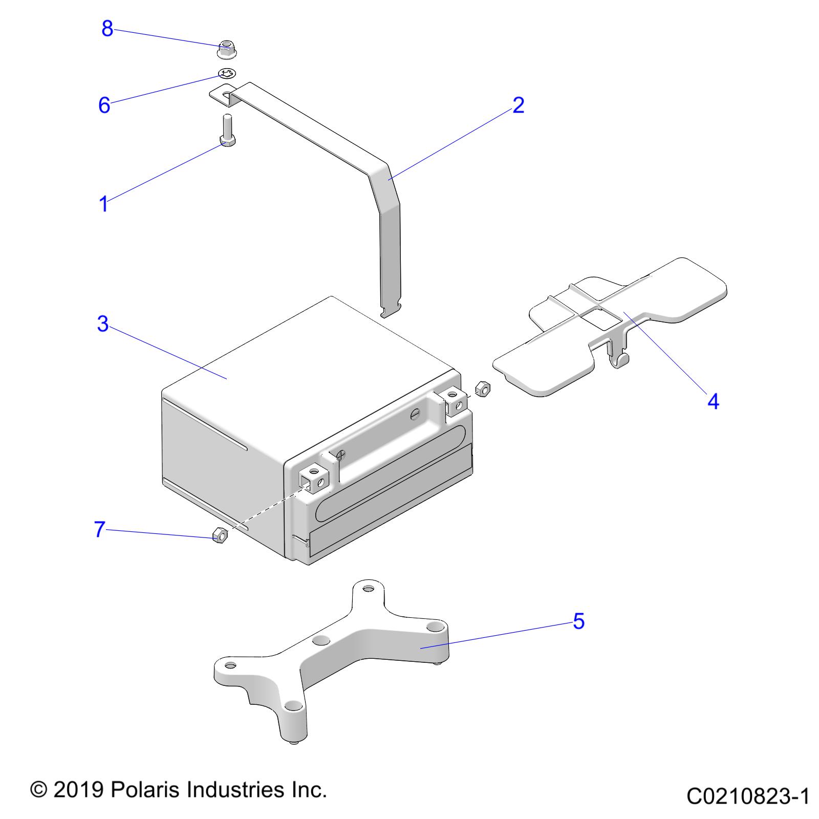 ELECTRICAL, BATTERY - A20SVE95PR (C0210823-1)