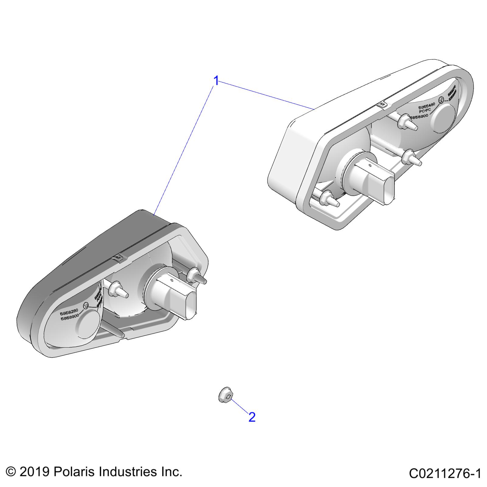 ELECTRICAL, TAILLAMPS - A20SHD57A9 (C0211276-1)