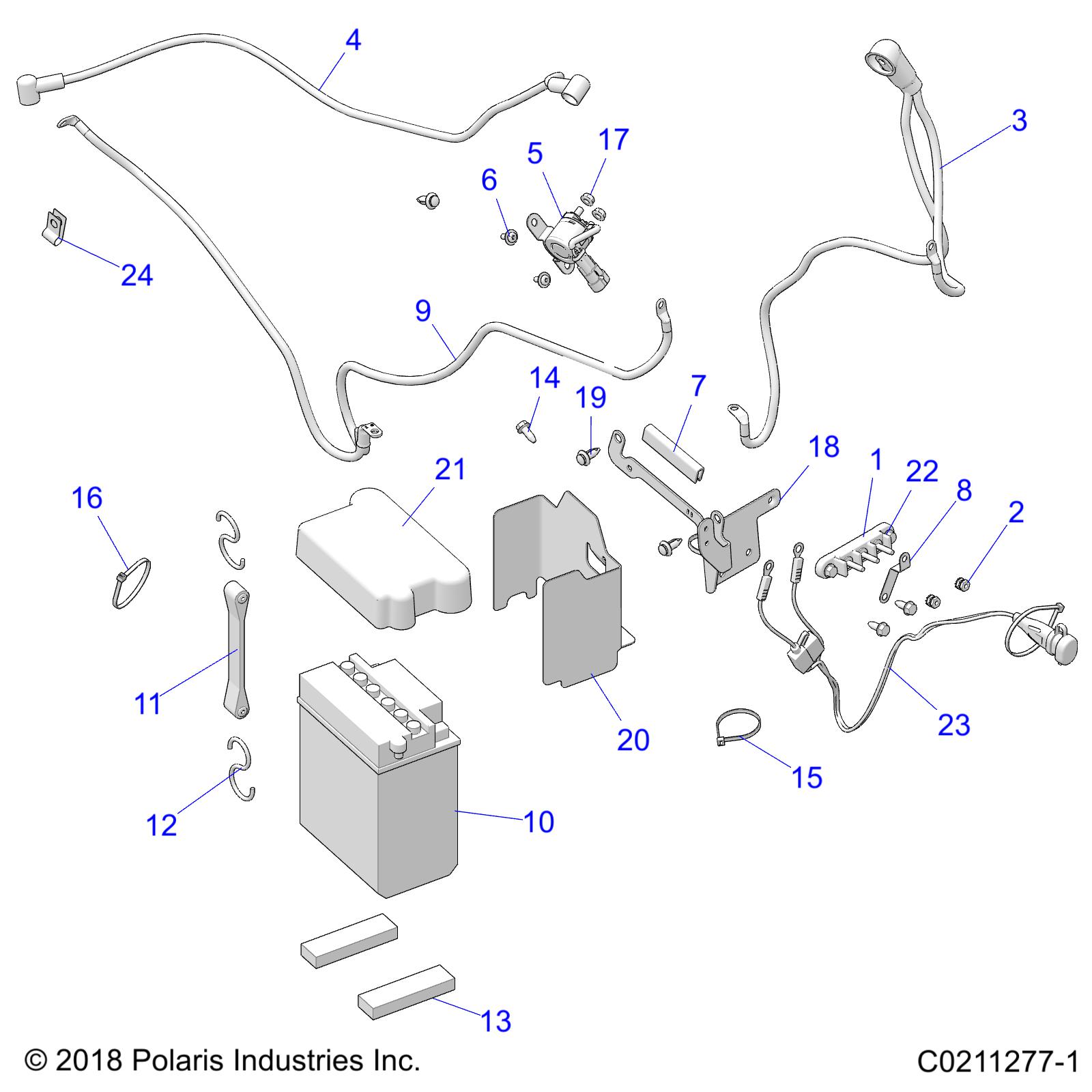 ELECTRICAL, BATTERY - A20SEG57A1/A4/A7/A9/B1/B4