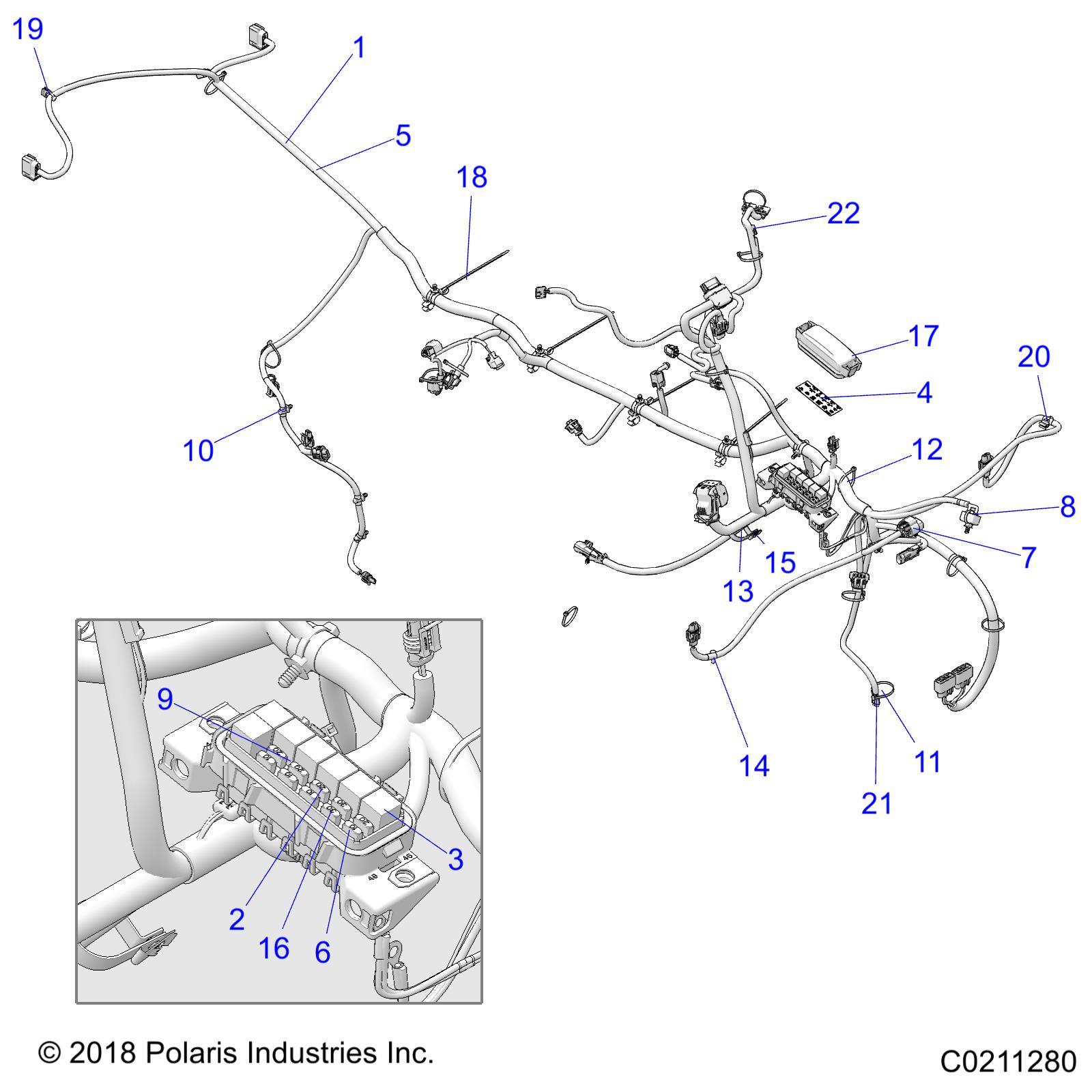 ELECTRICAL, HARNESS - A20SDA57A5/L4/E57A4/B4/LE