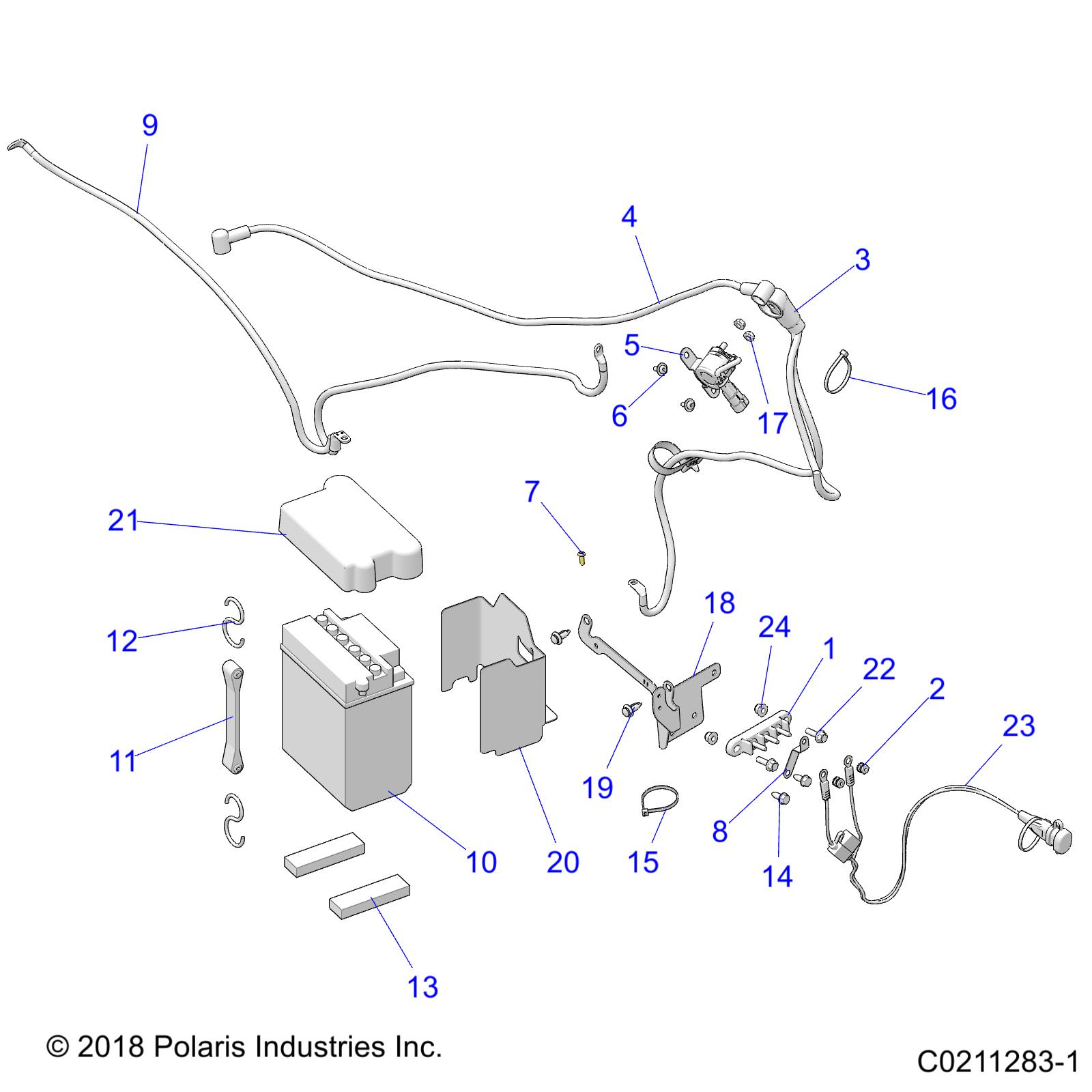 ELECTRICAL, BATTERY - A20SWE57A1/3A1 (C0211283-1)