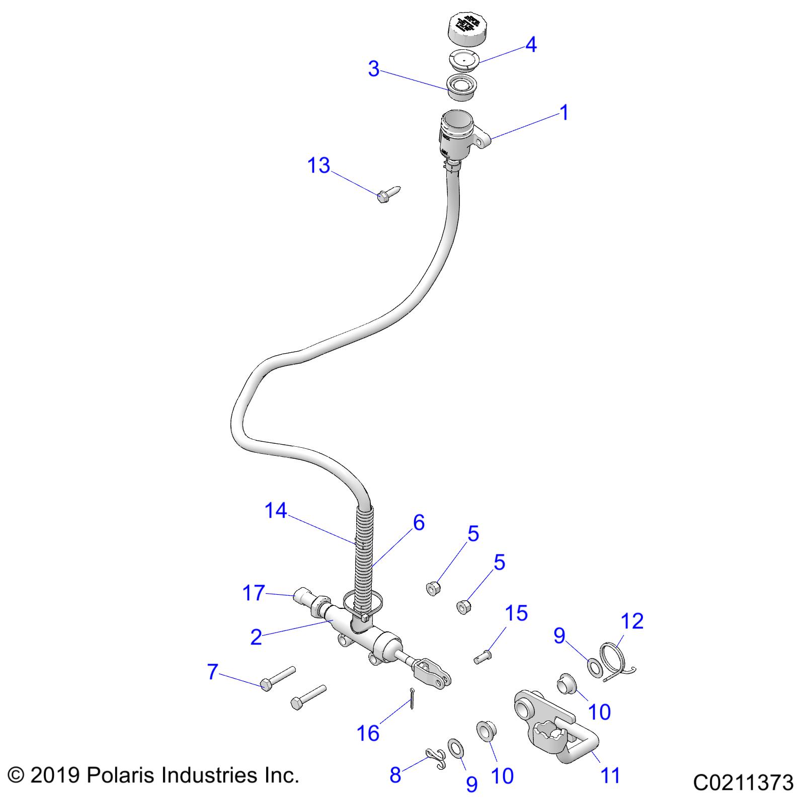 BRAKES, BRAKE PEDAL and MASTER CYLINDER - A20SJE57AX/BX (C0211373)