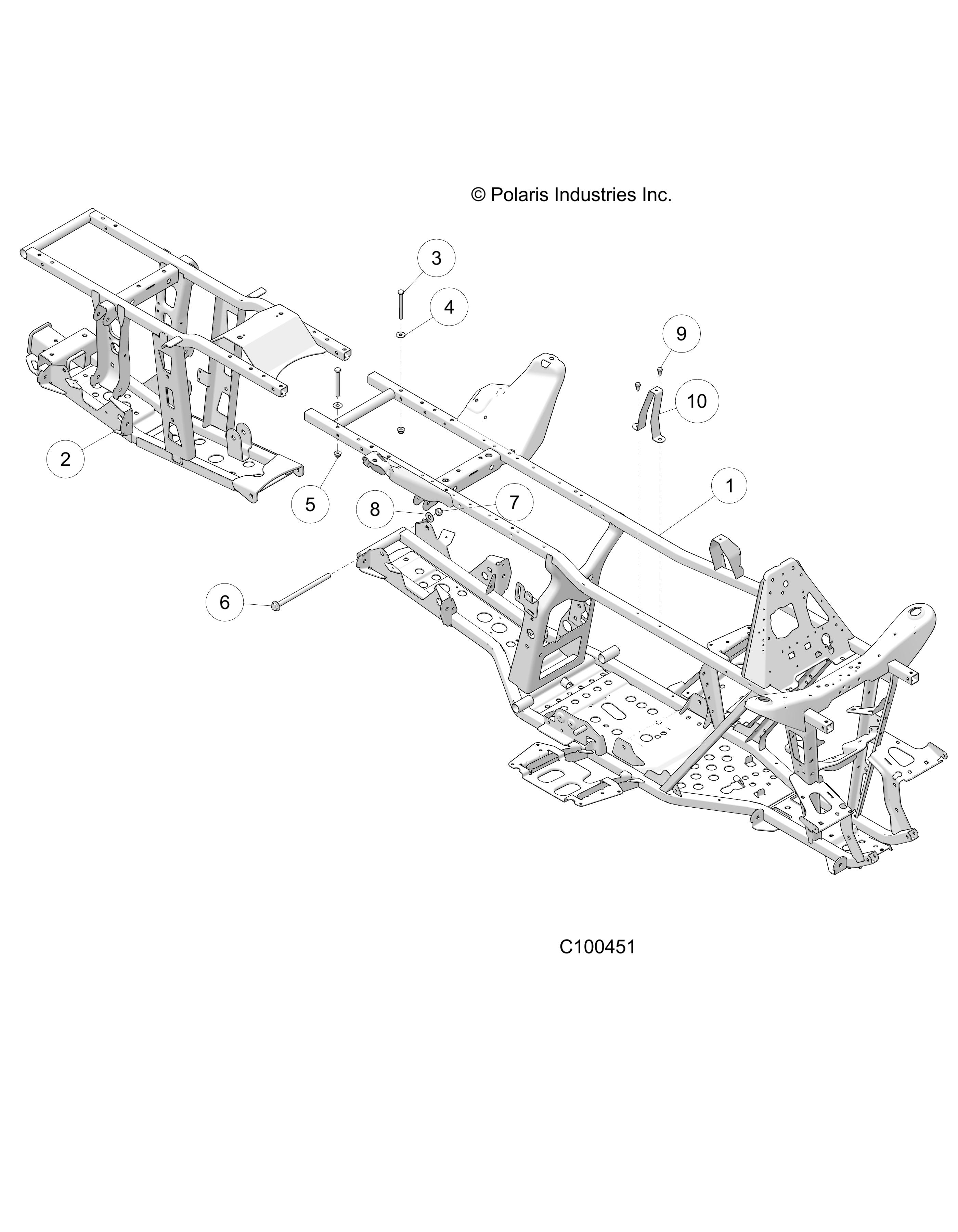 CHASSIS, FRAME - A18S6E57B1