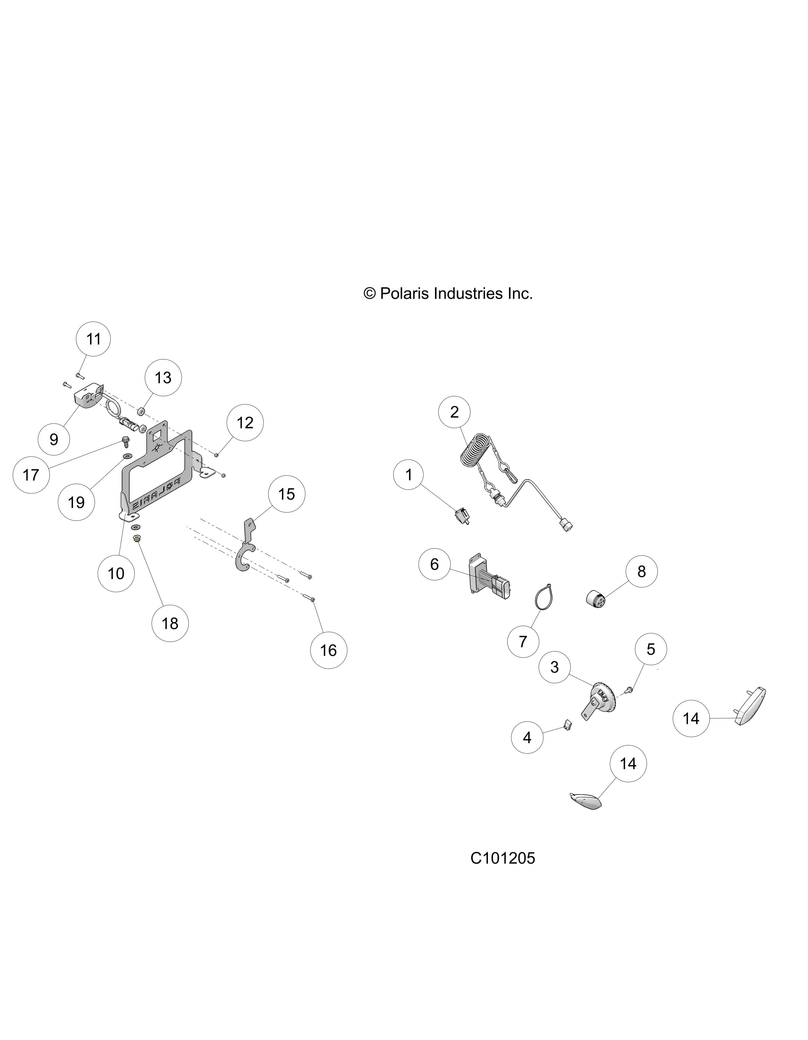 ELECTRICAL, TURN SIGNALS - A17SXS95CL (C101205)