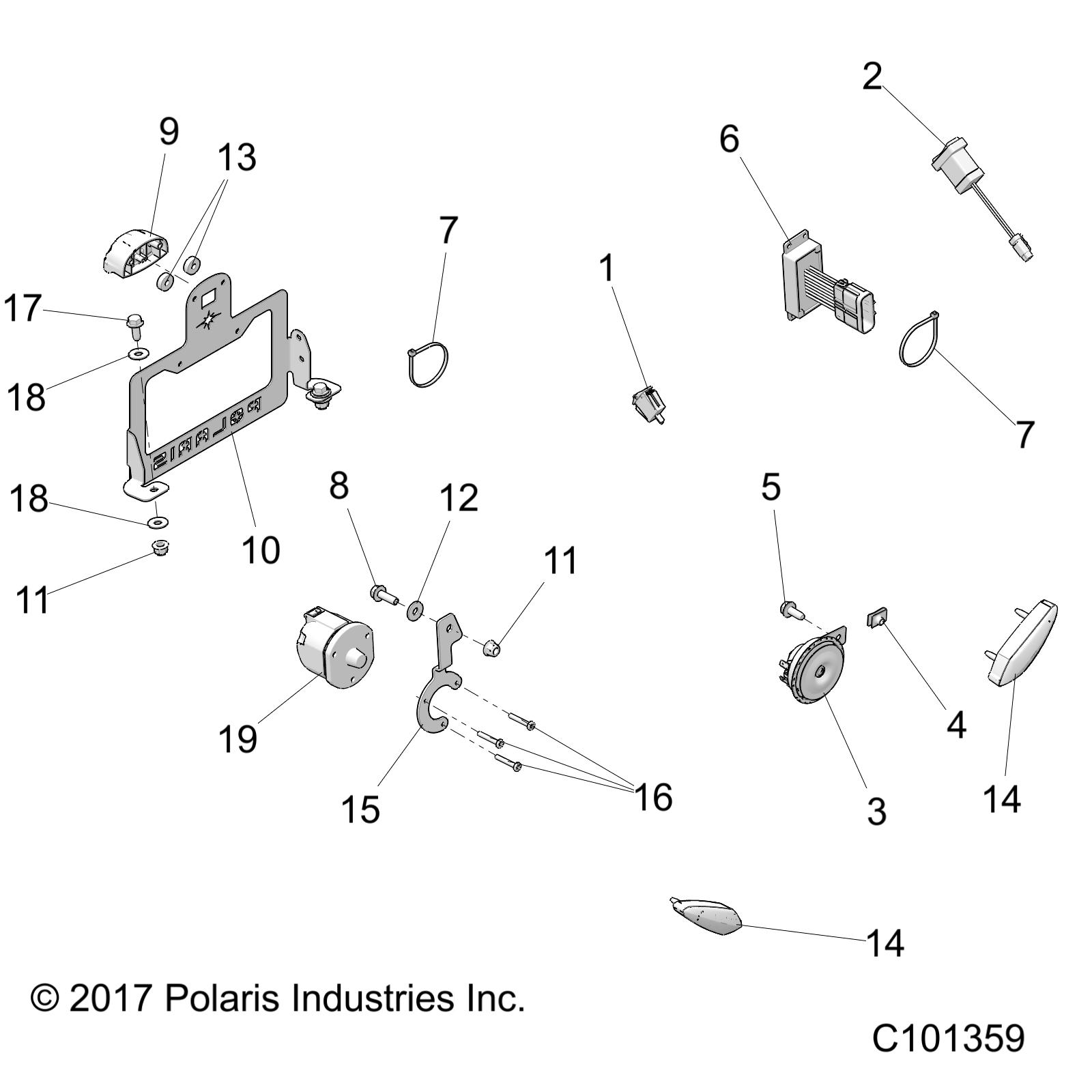 ELECTRICAL, TURN SIGNALS - A18SXE95FR (C101359)