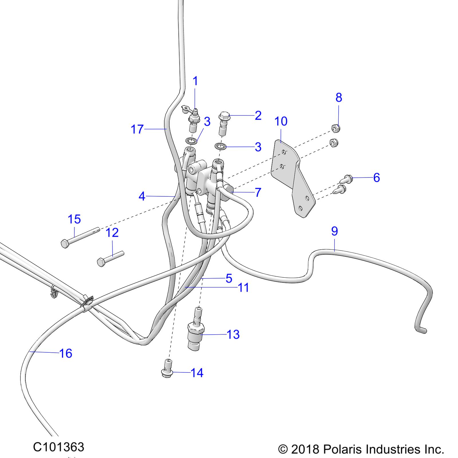 BRAKES, VALVE SYSTEM - A19SHS57PS (C101363)