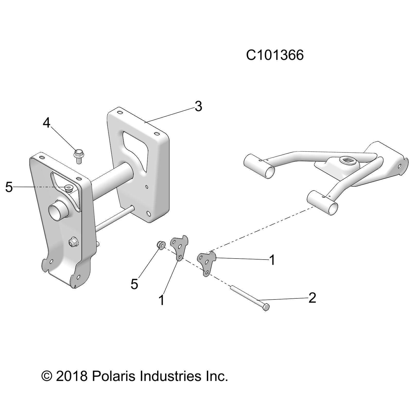 SUSPENSION, SUPPORT, MID - A18S6S57C1/CL