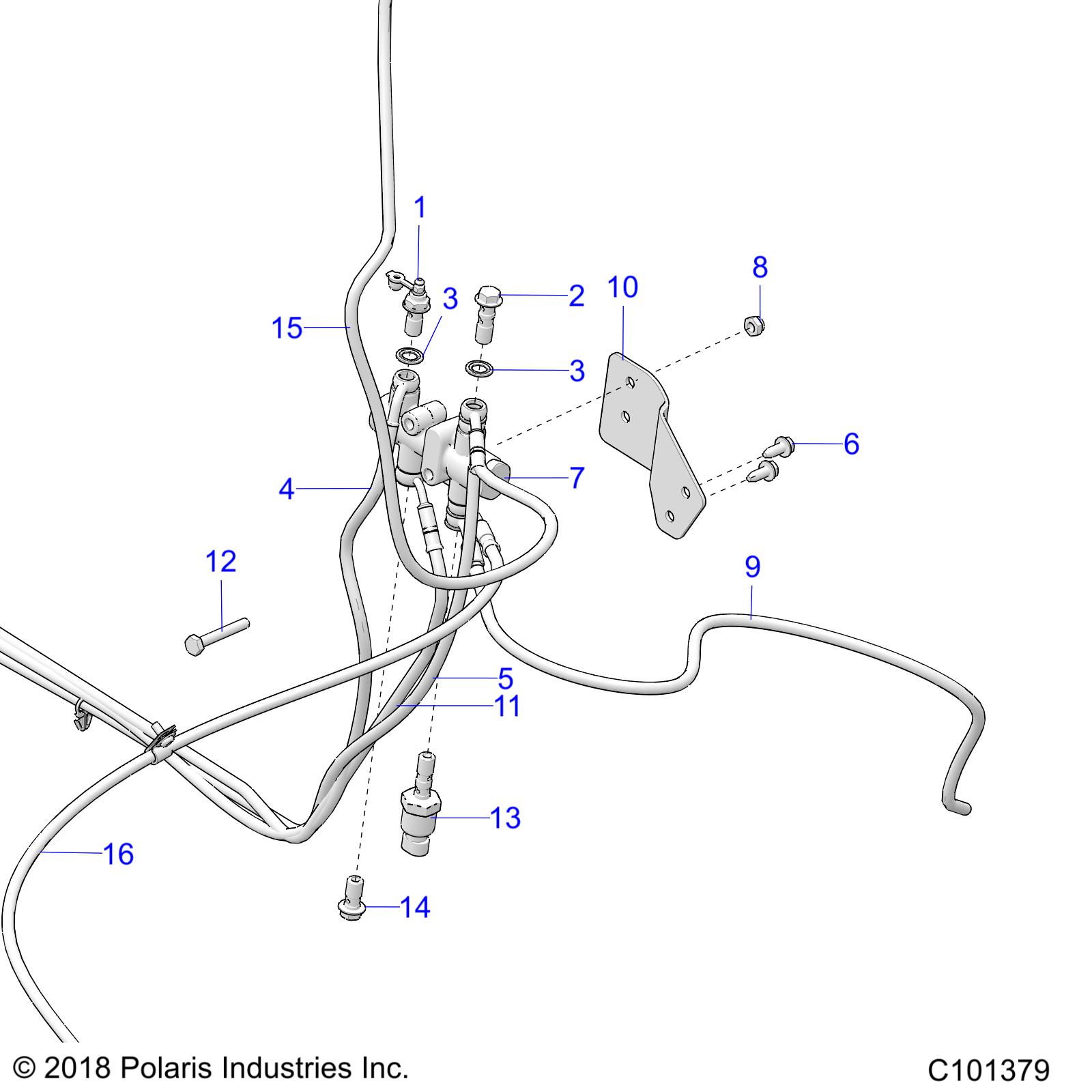 BRAKES, VALVE SYSTEM - A20SDE57F1/S57C5 (C101379)