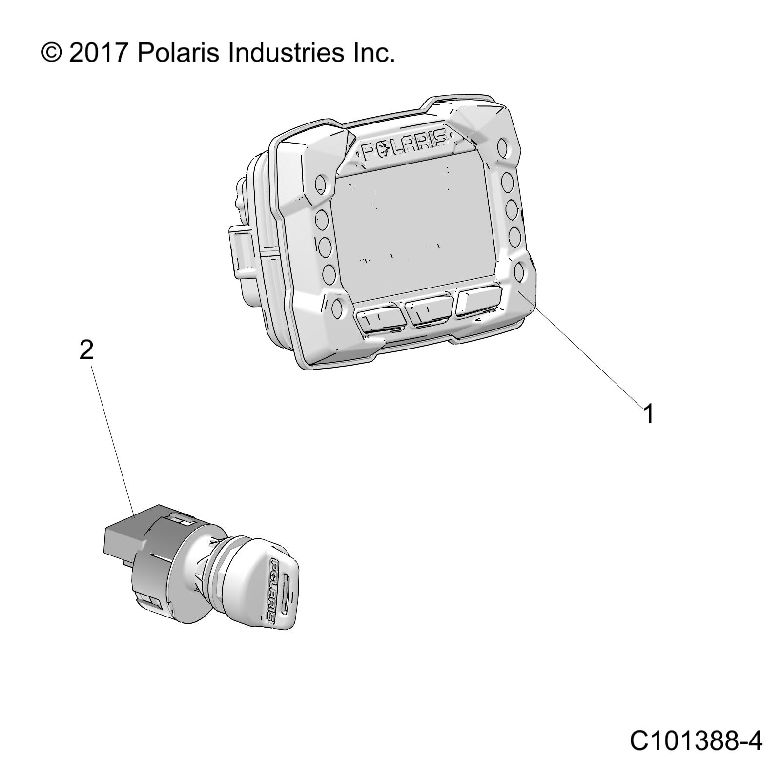 ELECTRICAL, DASH CONTROLS - A18HZA15N4 (C101388-4)