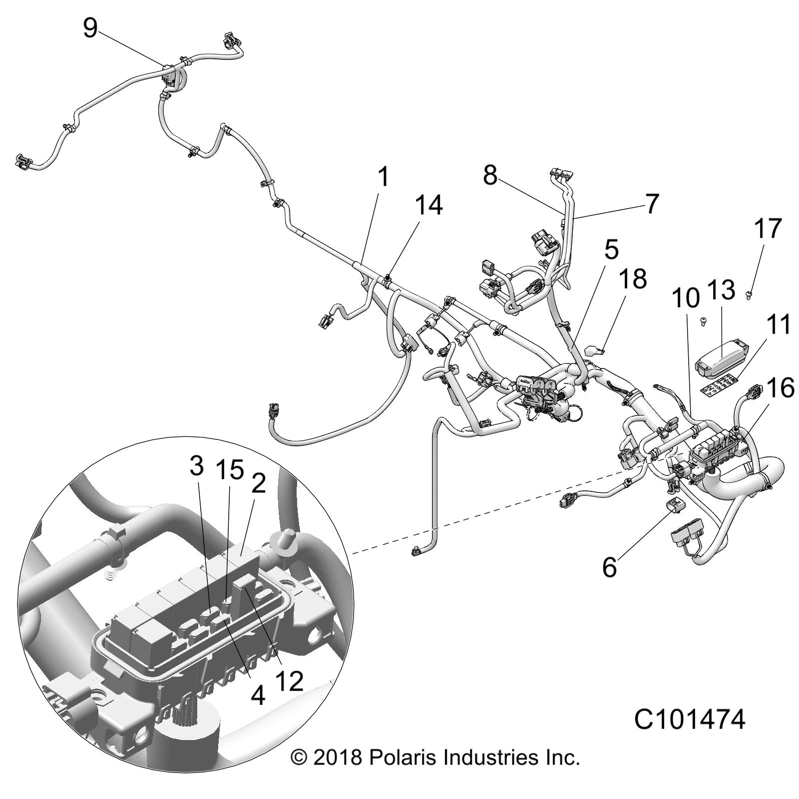 ELECTRICAL, HARNESS - A20SLZ95AE (C101474)