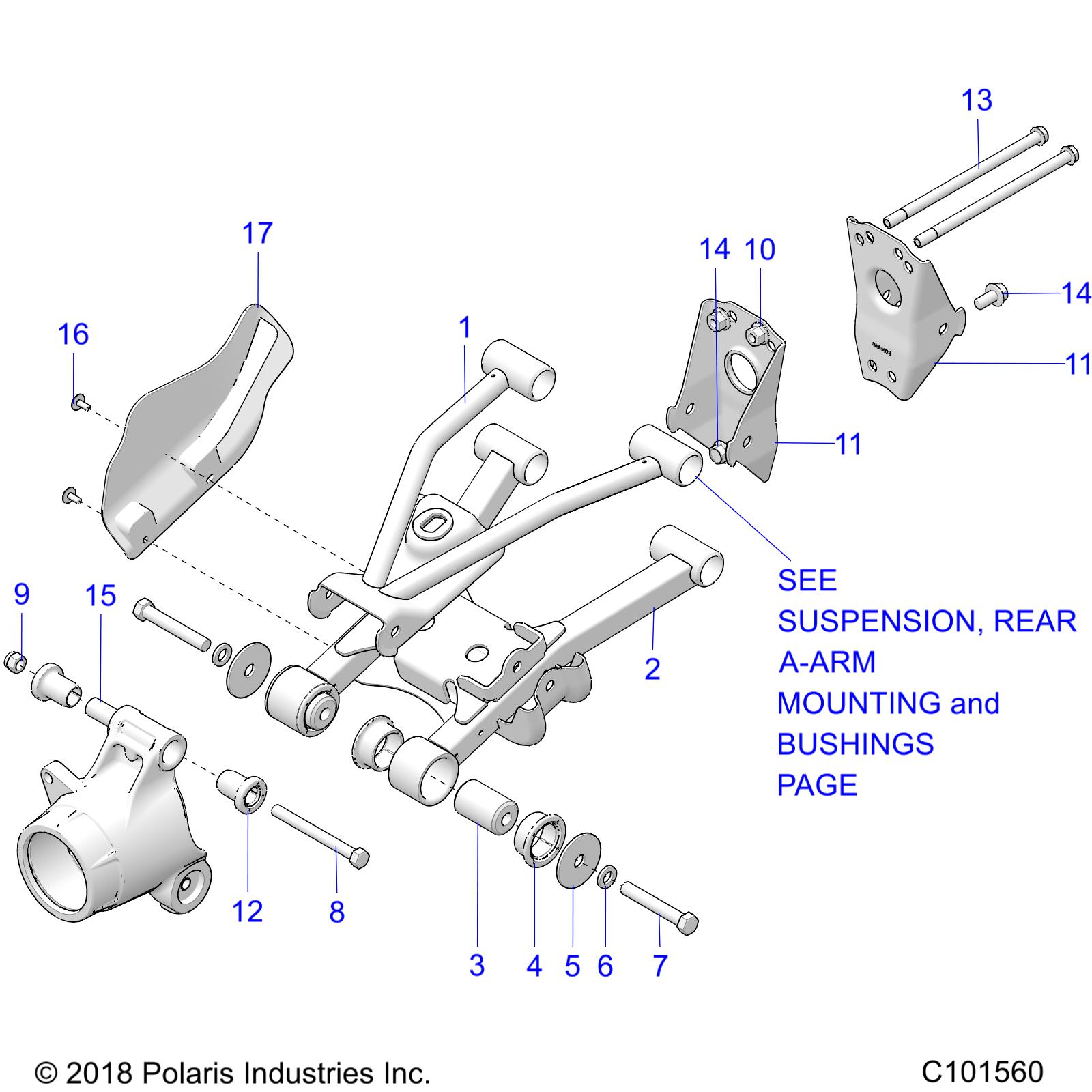 SUSPENSION, REAR - A19SJS57CH