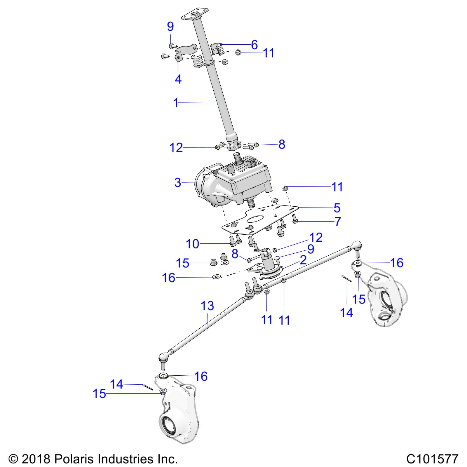 STEERING, EPS - A19SHS57CP (C101577)