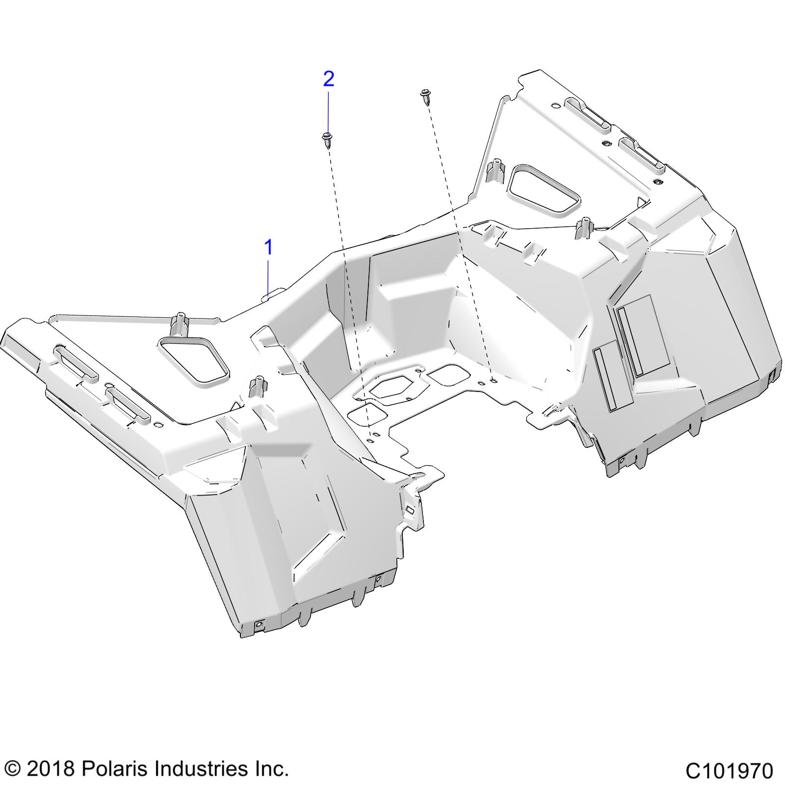 BODY, REAR CAB - A20SXD95A9/E95AG/CAG (C101970)