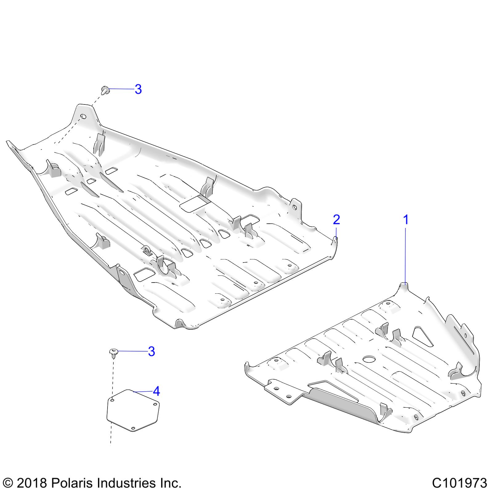 BODY, SKID PLATES - A24SXZ95AR (C101973)