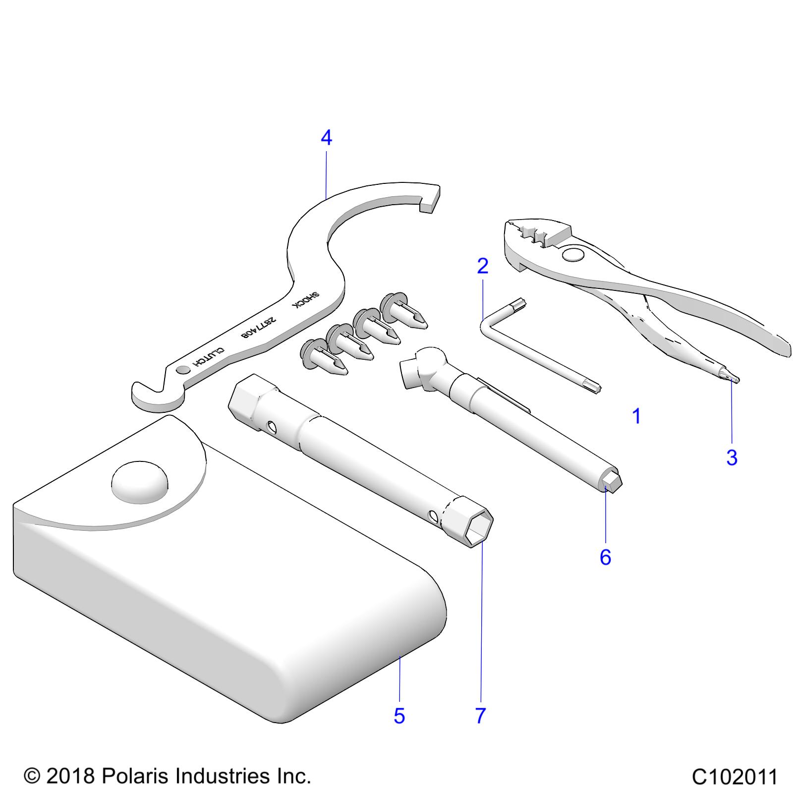 REFERENCE, TOOL KIT - A24SYE95PL (C102011)